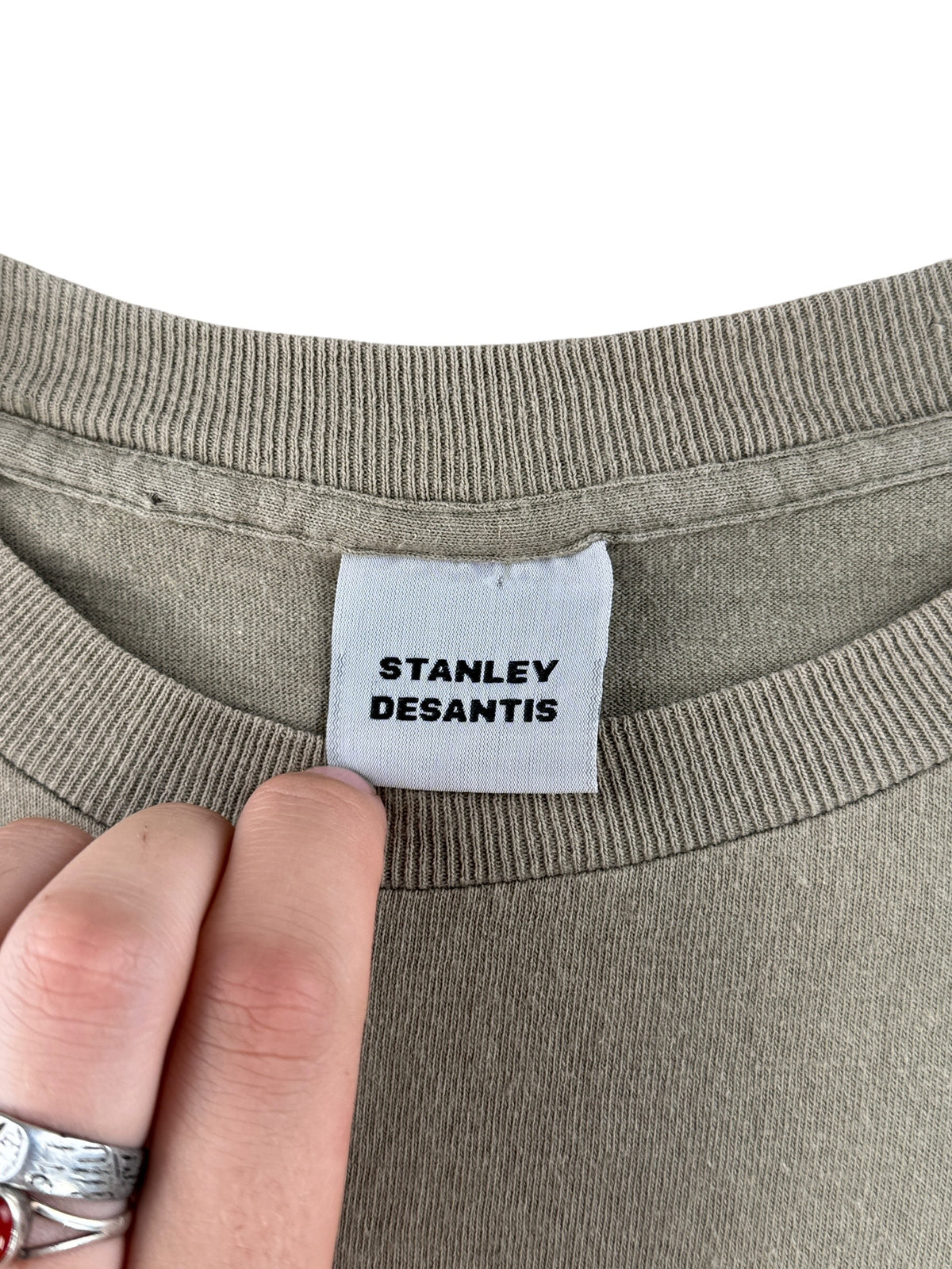 Tag on Vintage Stanley Desantis GI Joe Tee SZ XL