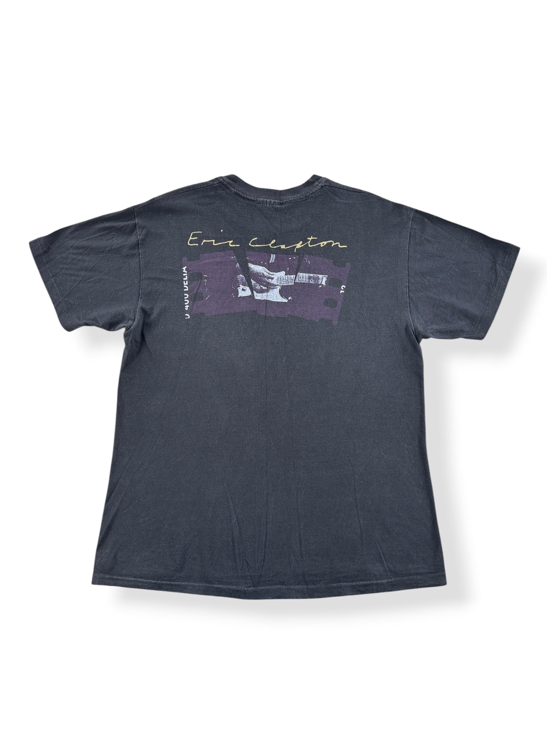 Back of Vintage 1992 Winterland Eric Clapton Tee SZ L
