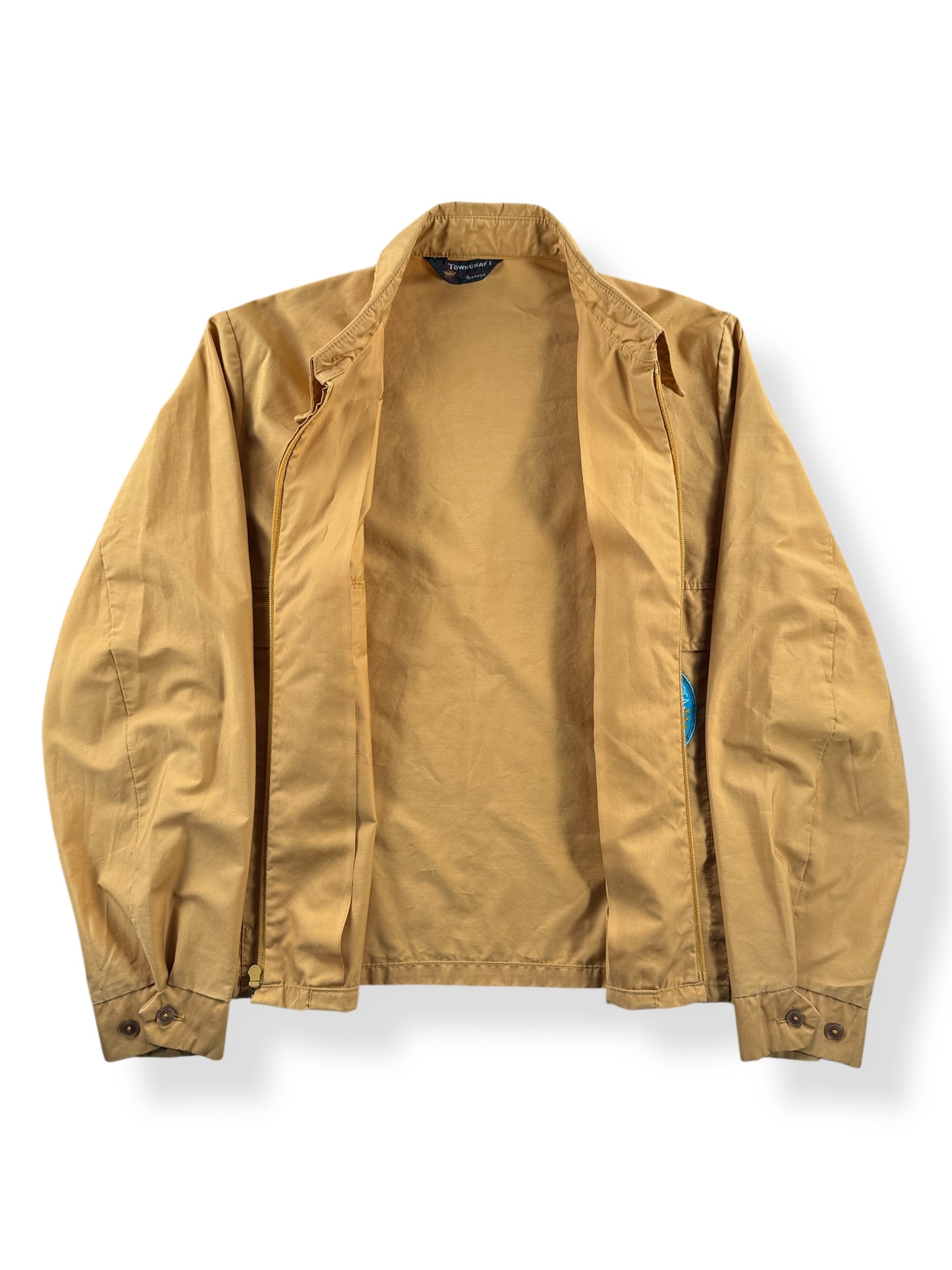 Inside of Vintage Underwater Society of America Windbreaker SZ M