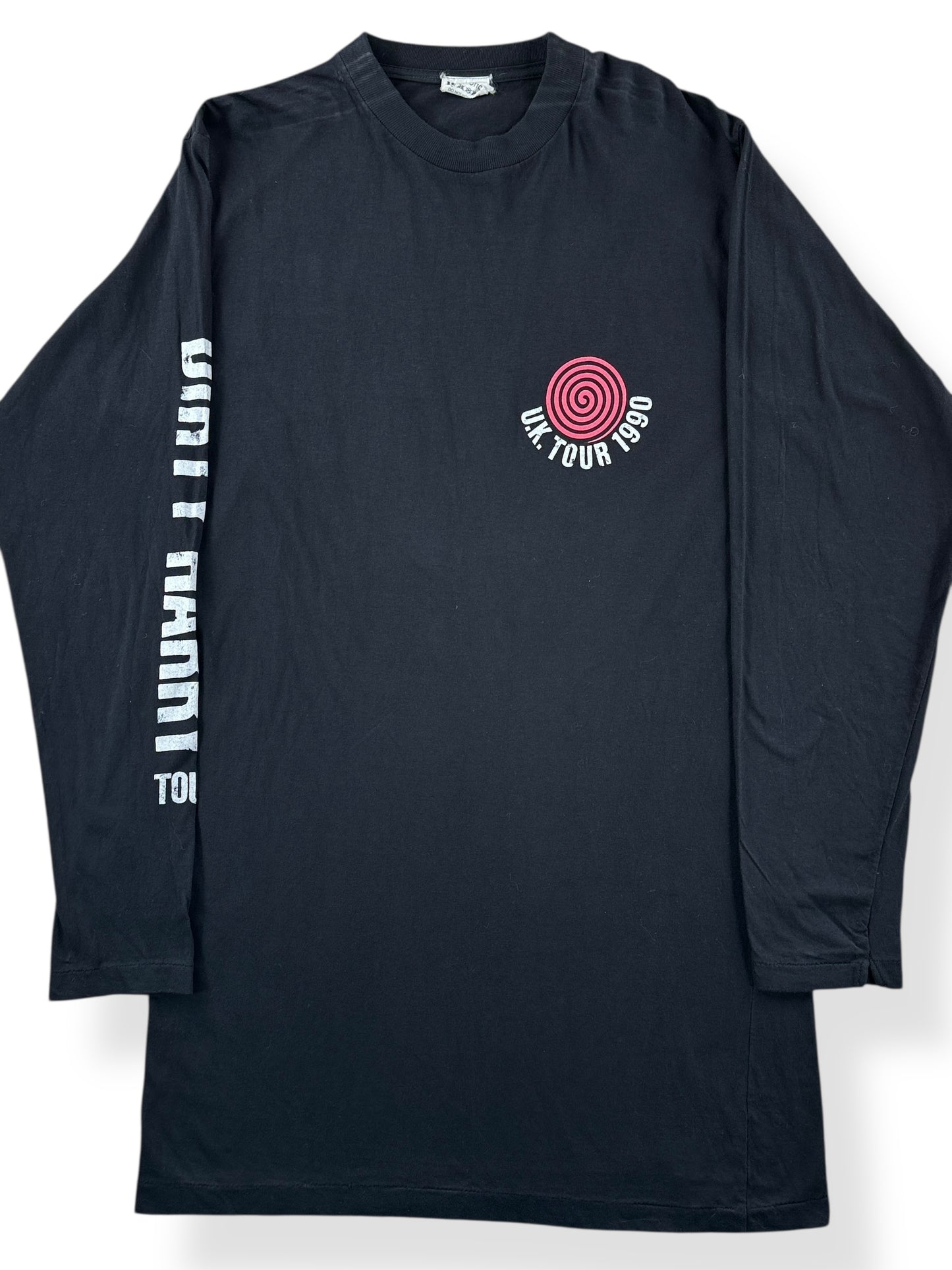 Front Close Up of Vintage Deborah Harry UK Tour '90 Tee SZ M