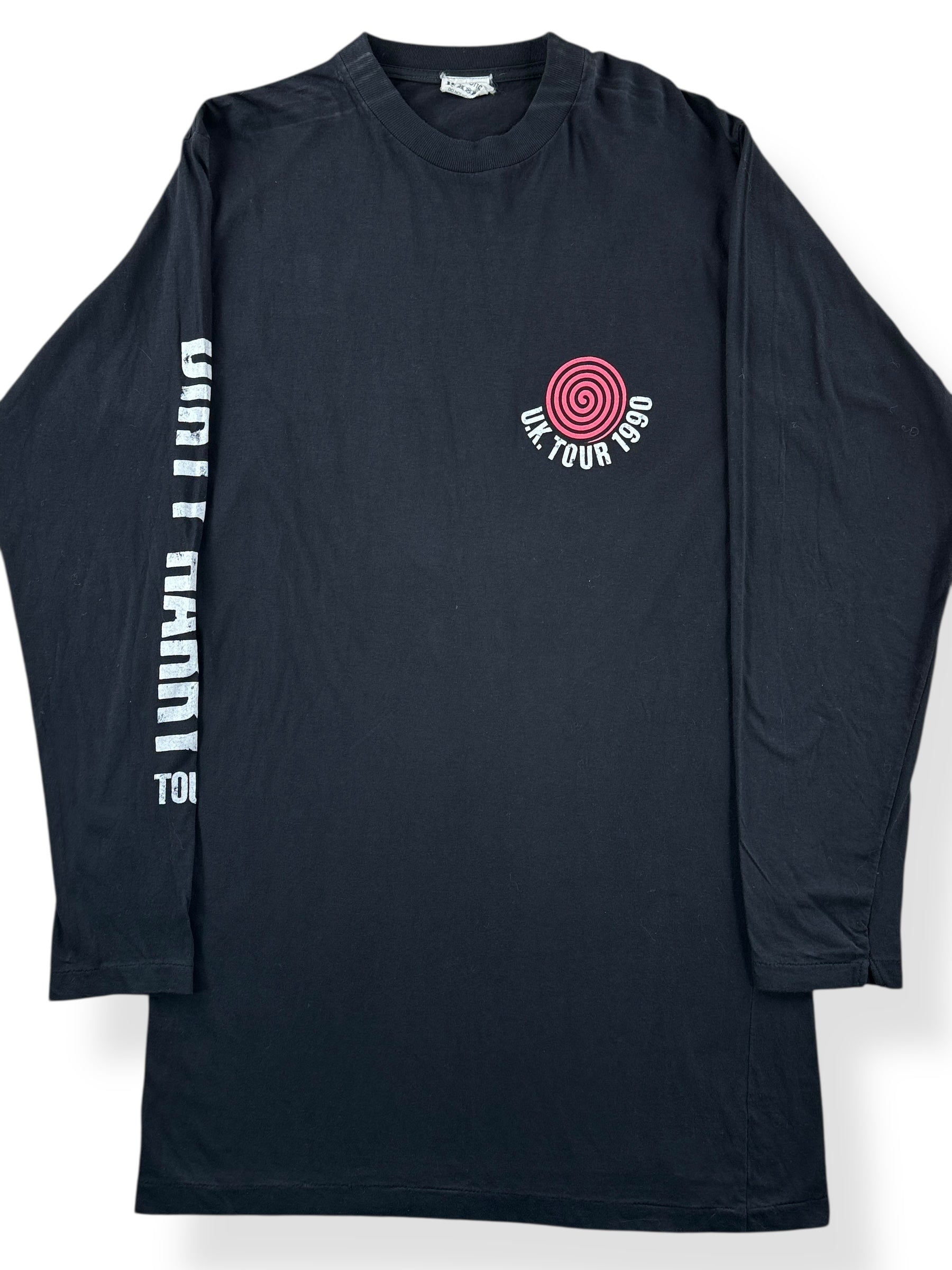 Front Close Up of Vintage Deborah Harry UK Tour '90 Tee SZ M