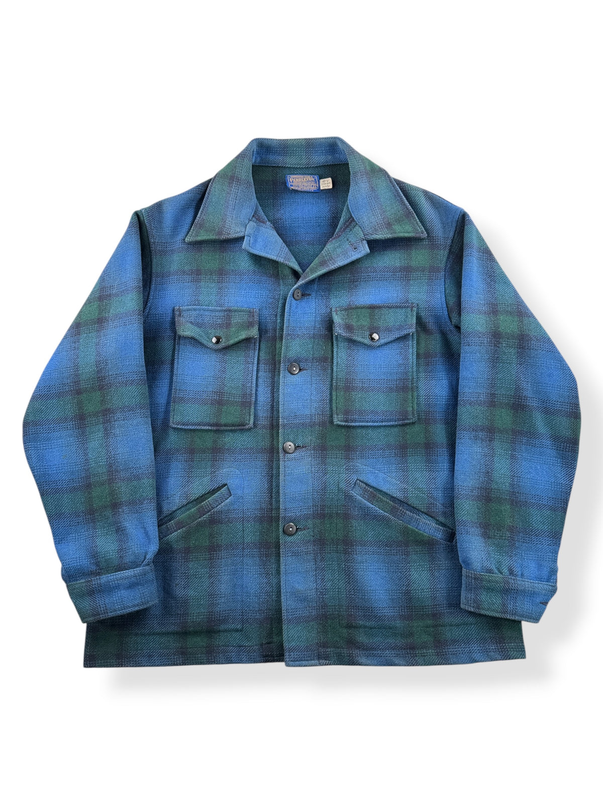Front of Vintage 1960s Pendleton Cruiser Jacket L