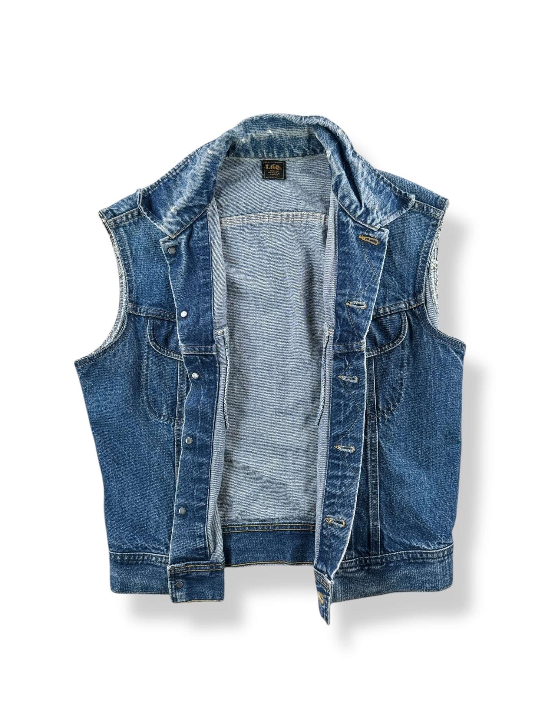 Inside of Vintage Canadian Made Lee Vest SZ M