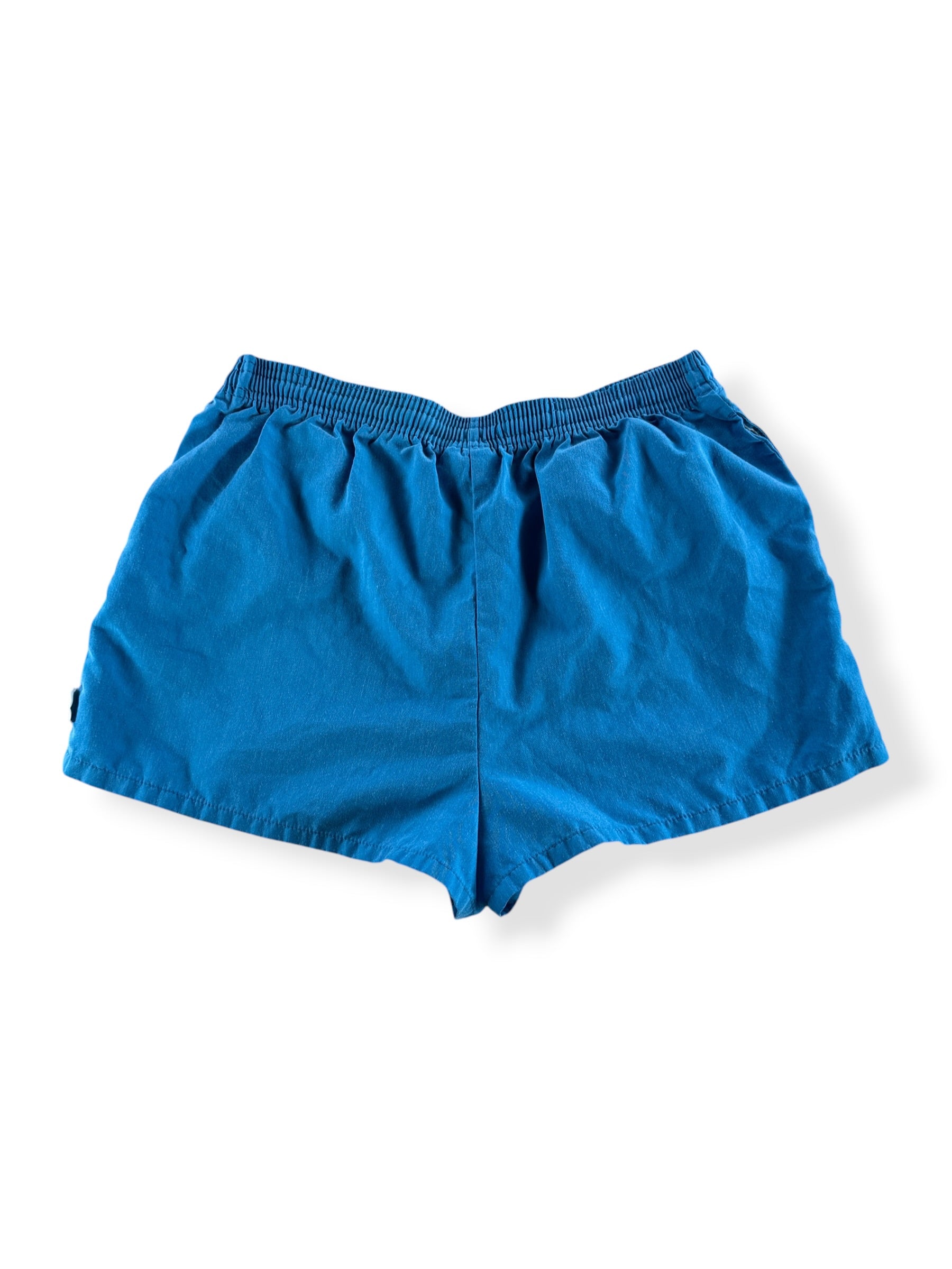 Back of Vintage 80s Blue Nike Shorts SZ L