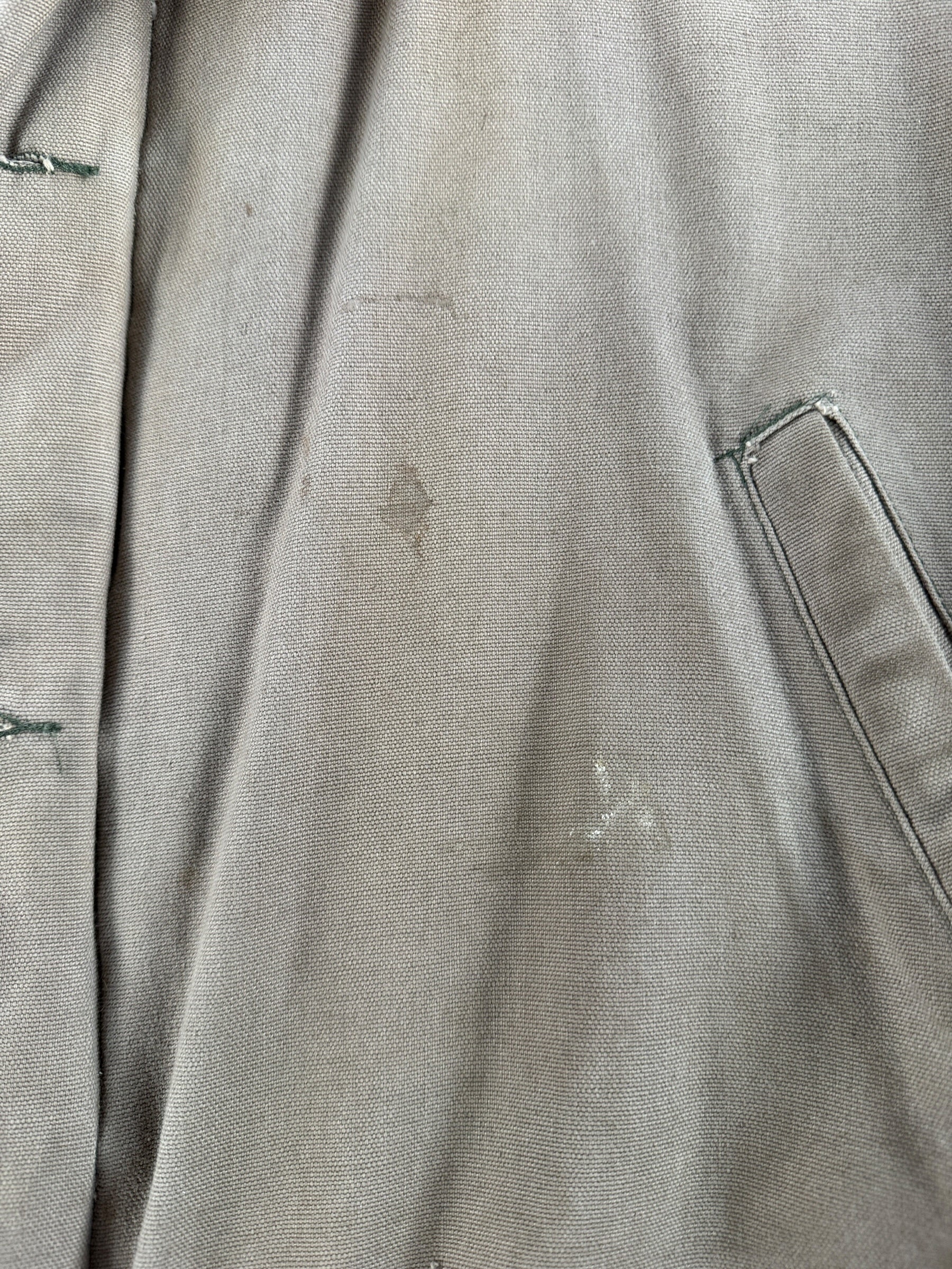 Stain on Vintage Civilian N-1 Deck Jacket SZ 52 - AS IS