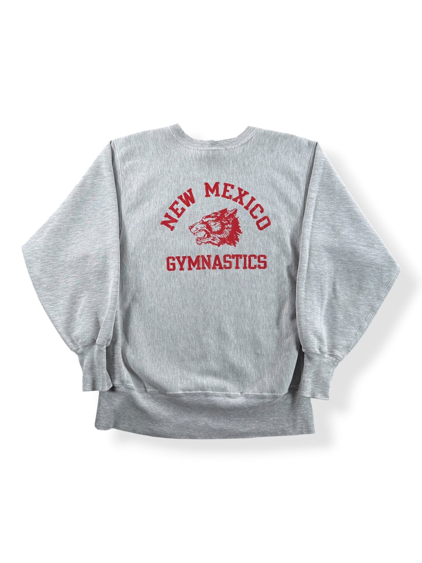 Vintage Champion Reverse Weave New Mexico Gymnastics Crewneck SZ L (Fits M)