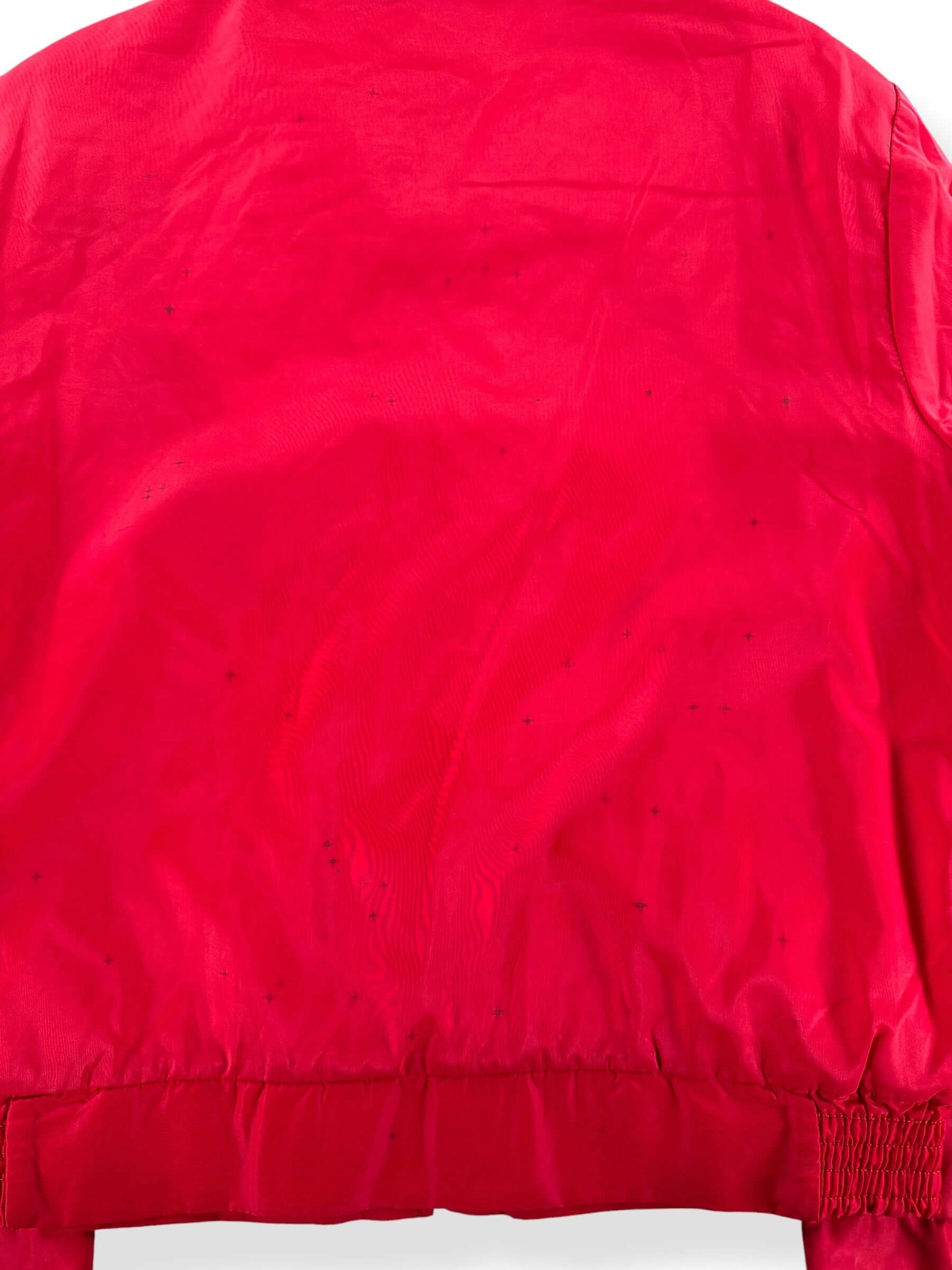 Stains on Vintage 60s Red Blue Bell Zip Jacket SZ 42