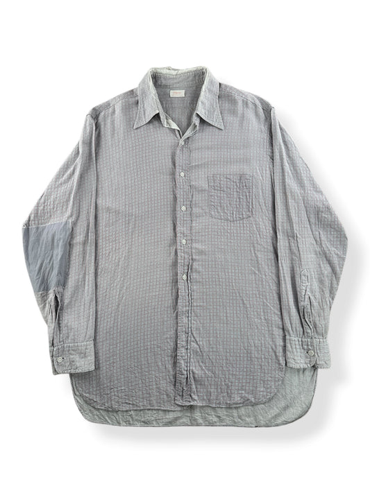 Front of Vintage 1940s Pilgrim Button Up Shirt SZ XL