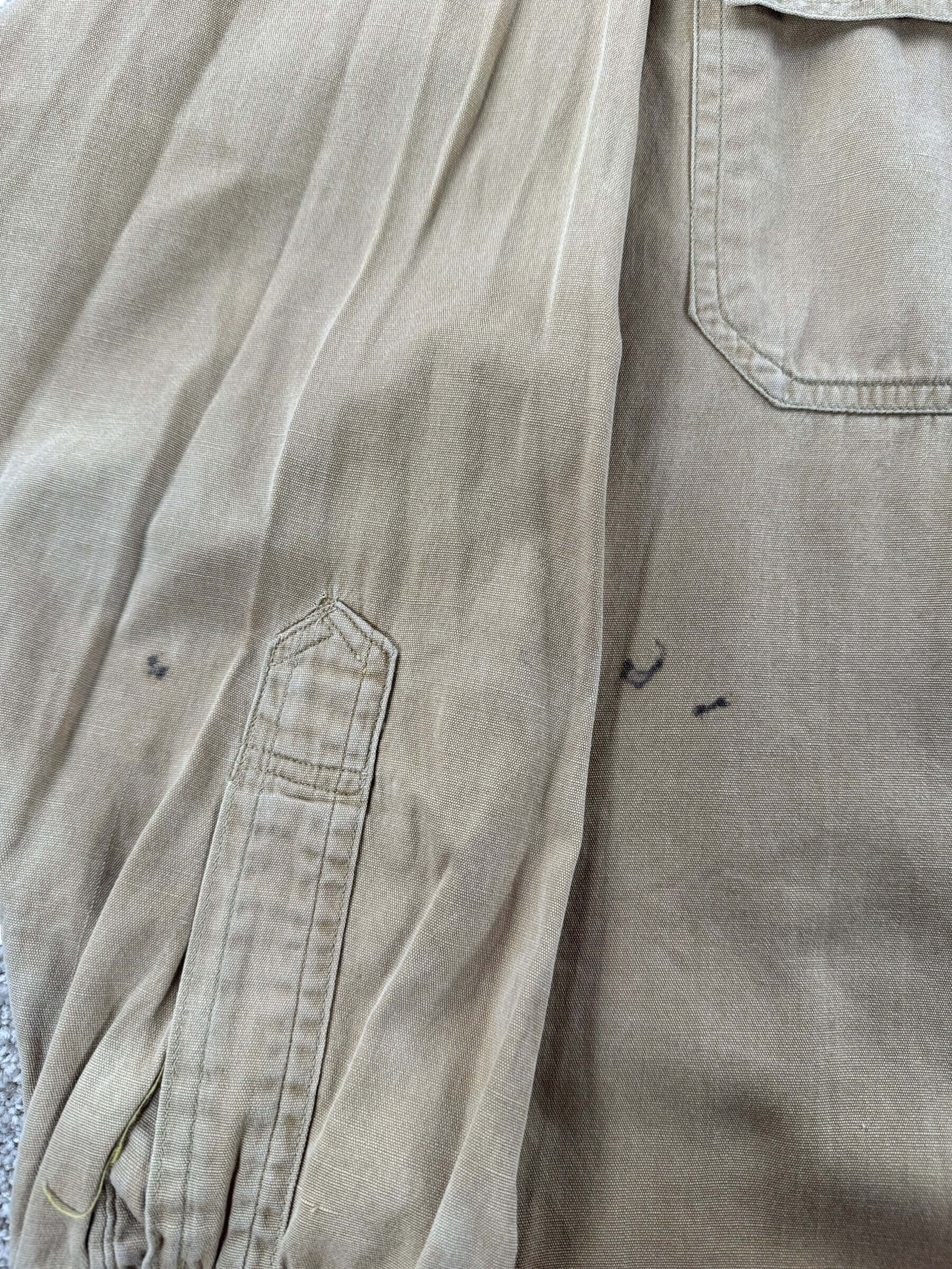 Stains on Vintage Crest Army Chinstrap Top SZ L