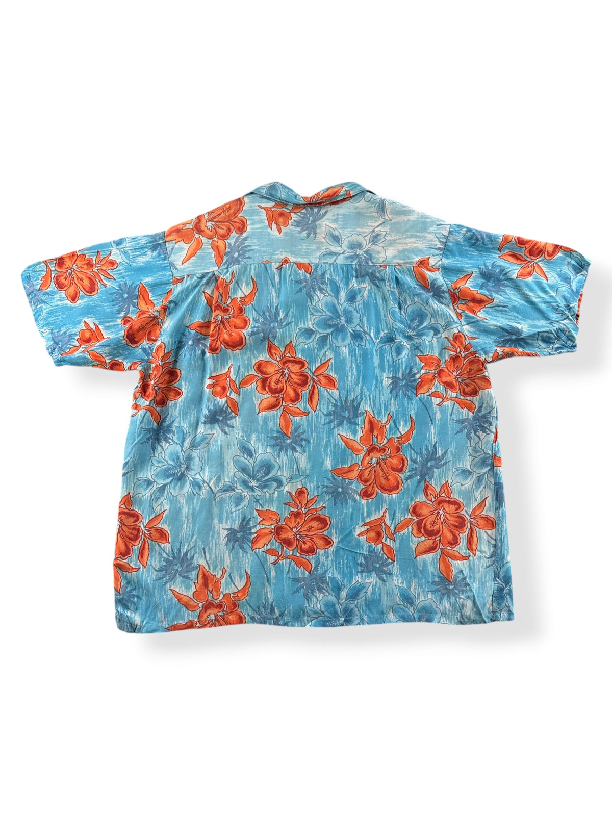 Back of Vintage Aloha Brand Aloha Shirt SZ L