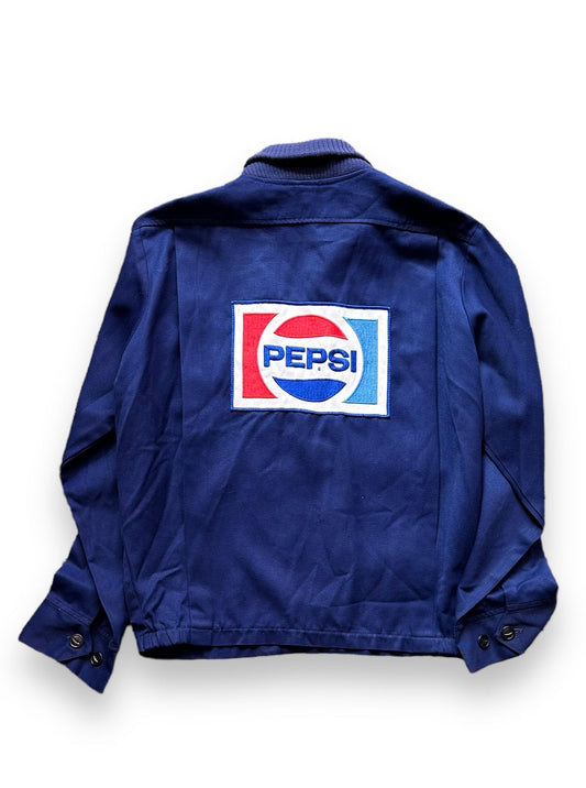 Rear View of Vintage Unitog Pepsi Duroprest Jacket SZ 42 Long | Vintage Gabardine Workwear Seattle | Seattle Vintage Workwear