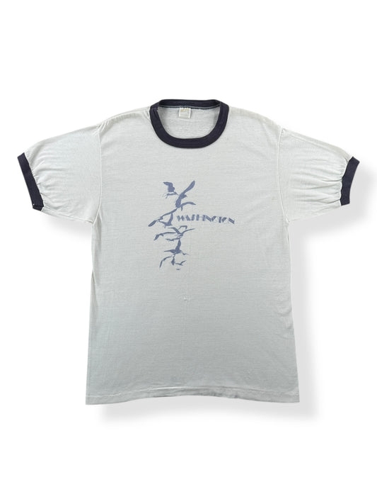 Front of Vintage Washington Birds Ringer SZ M