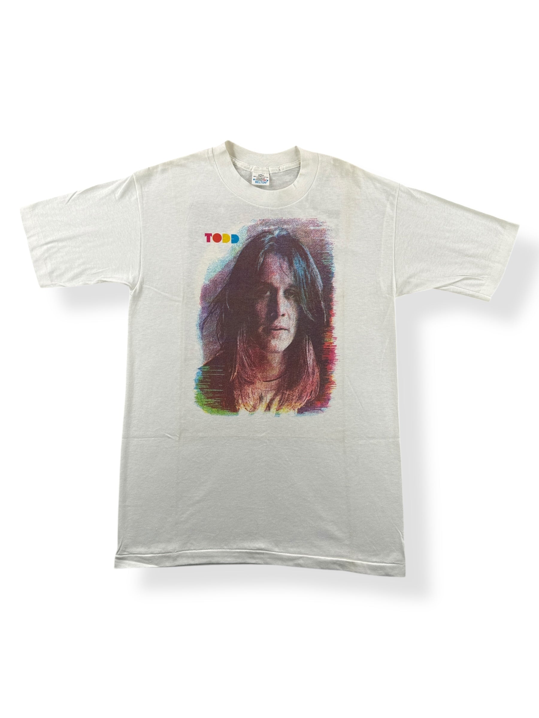 Front of Vintage NOS Todd Rundgren Tee SZ S