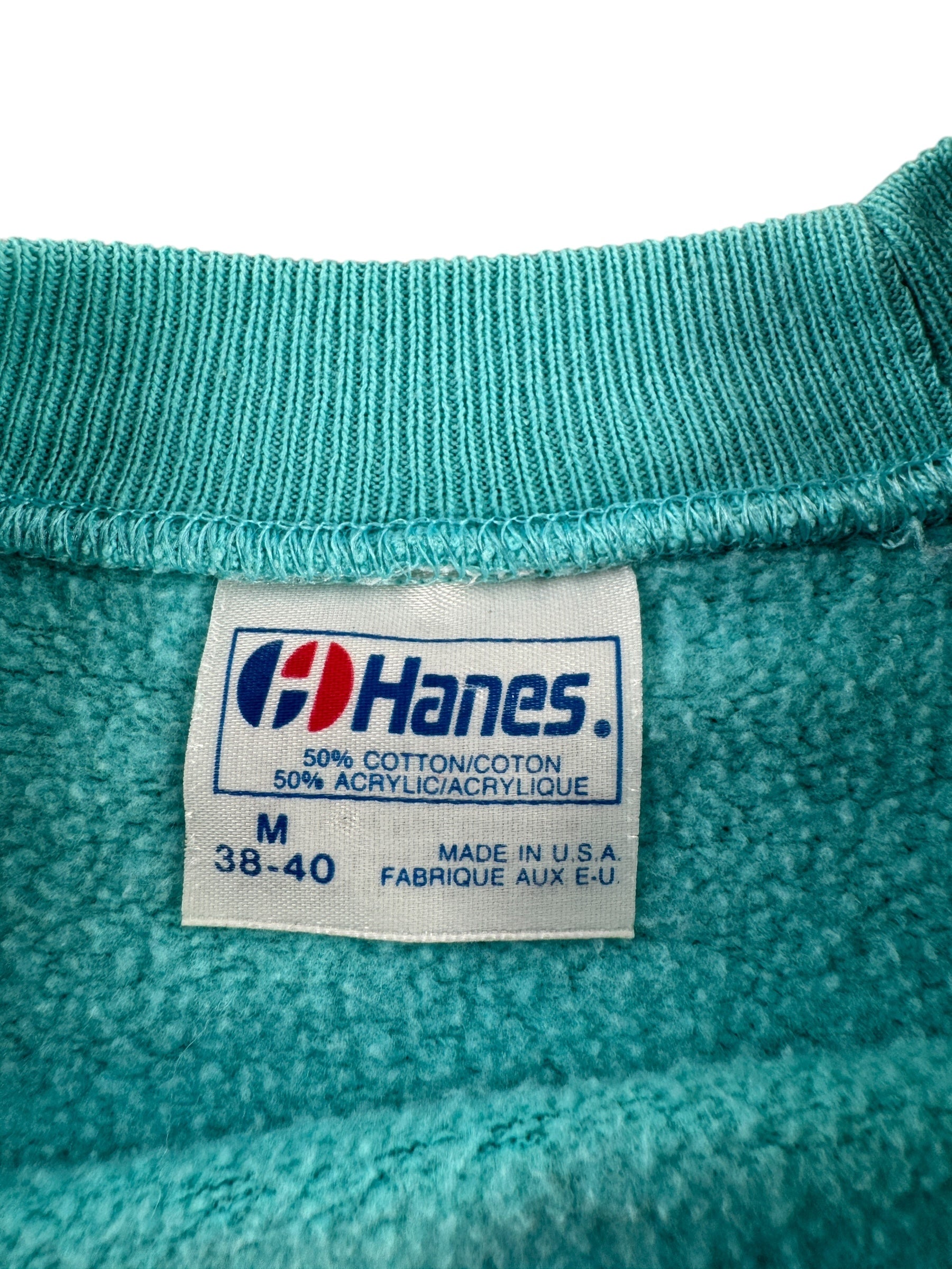 Tag on Vintage Mendenhall Glacier Alaska Crewneck SZ S