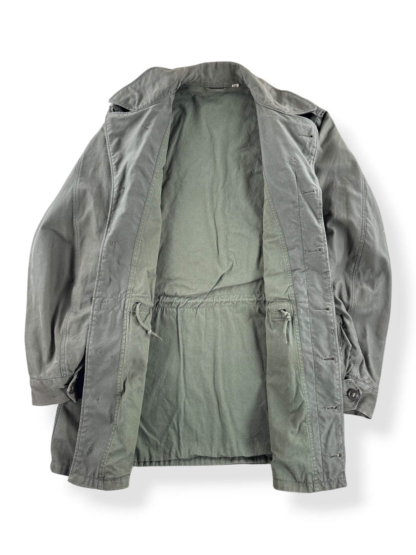 Inside of Vintage M-1941 Military Field Jacket SZ 34L