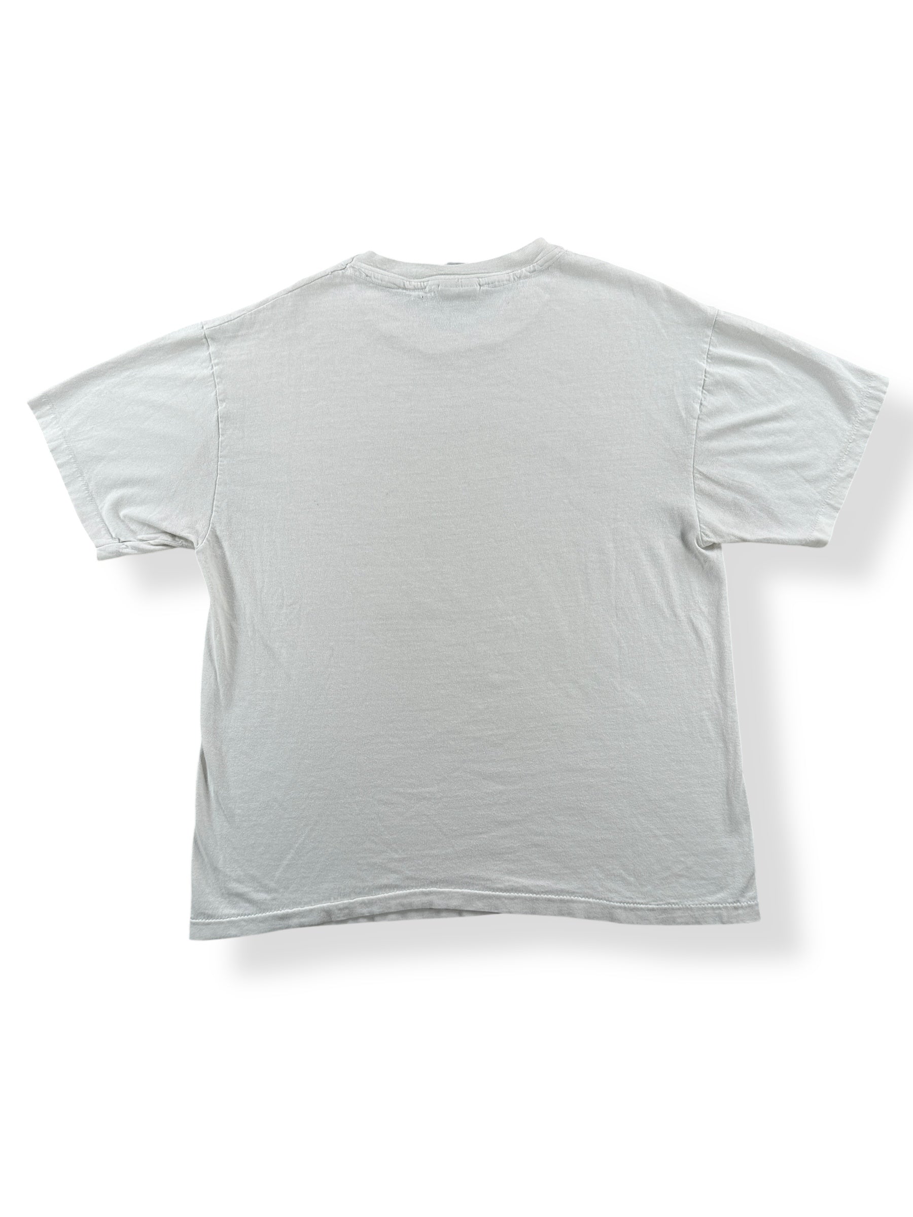 Back of Vintage Badass Shark Naval Tee SZ L