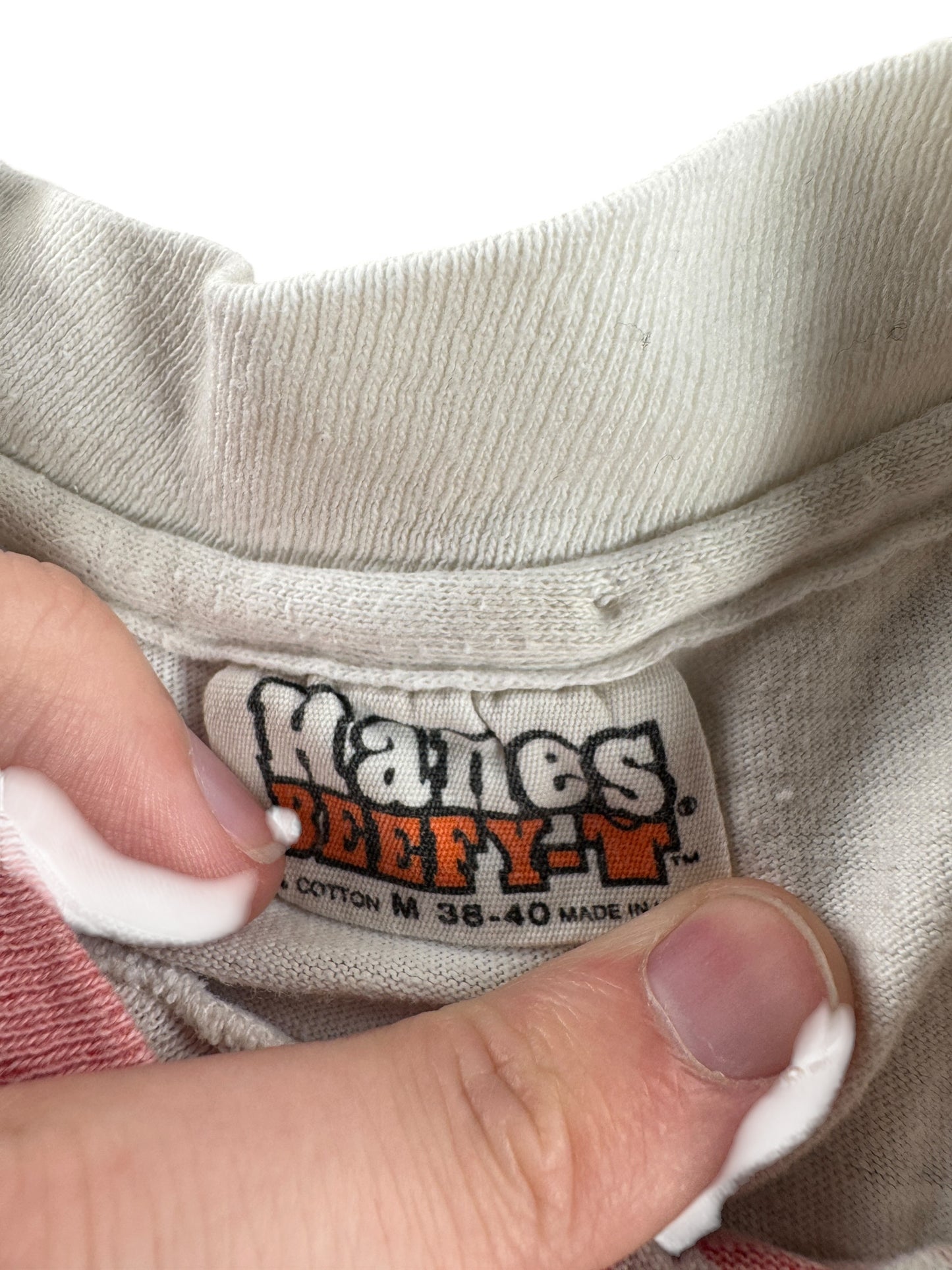 Tag on Vintage Hanes Sheriff Tee SZ M (Fits S)
