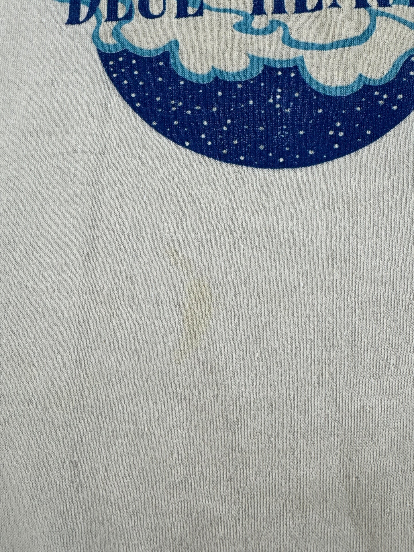 Stain on Vintage Blue Heaven Crewneck SZ XL (Fits L)