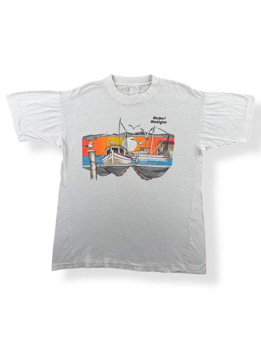 Front of Vintage Westport WA Tee SZ L