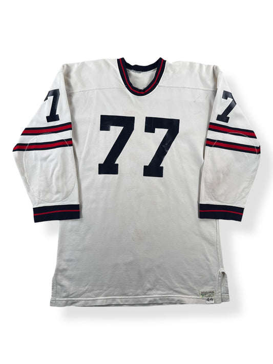 Front of Vintage Simchuk Athletic Supply "77" Jersey SZ 44