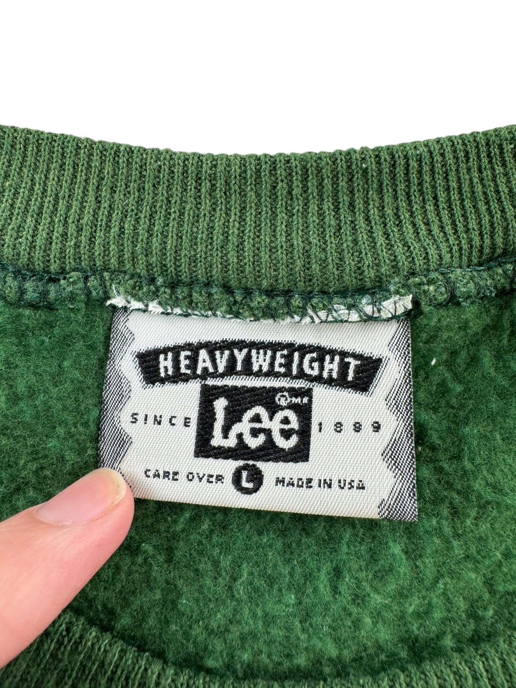 Tag on Vintage Green Bay Packers Crewneck SZ L