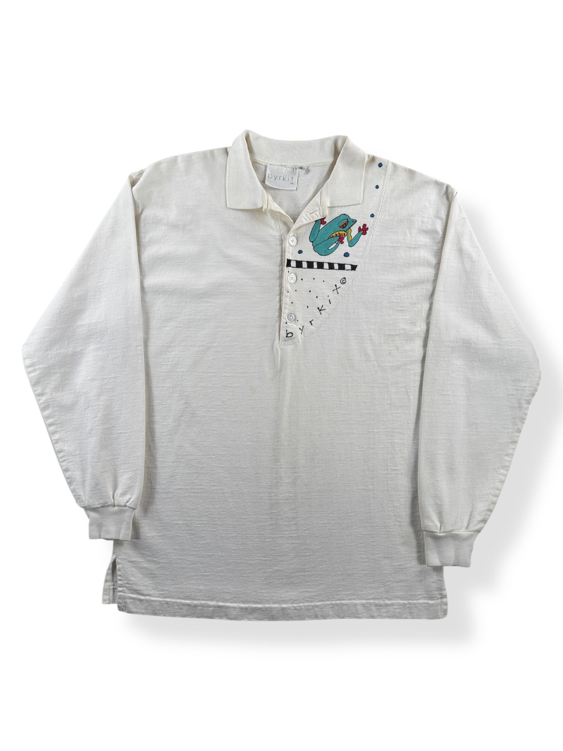 Front of Vintage Byrkit Long Sleeve Shirt SZ S