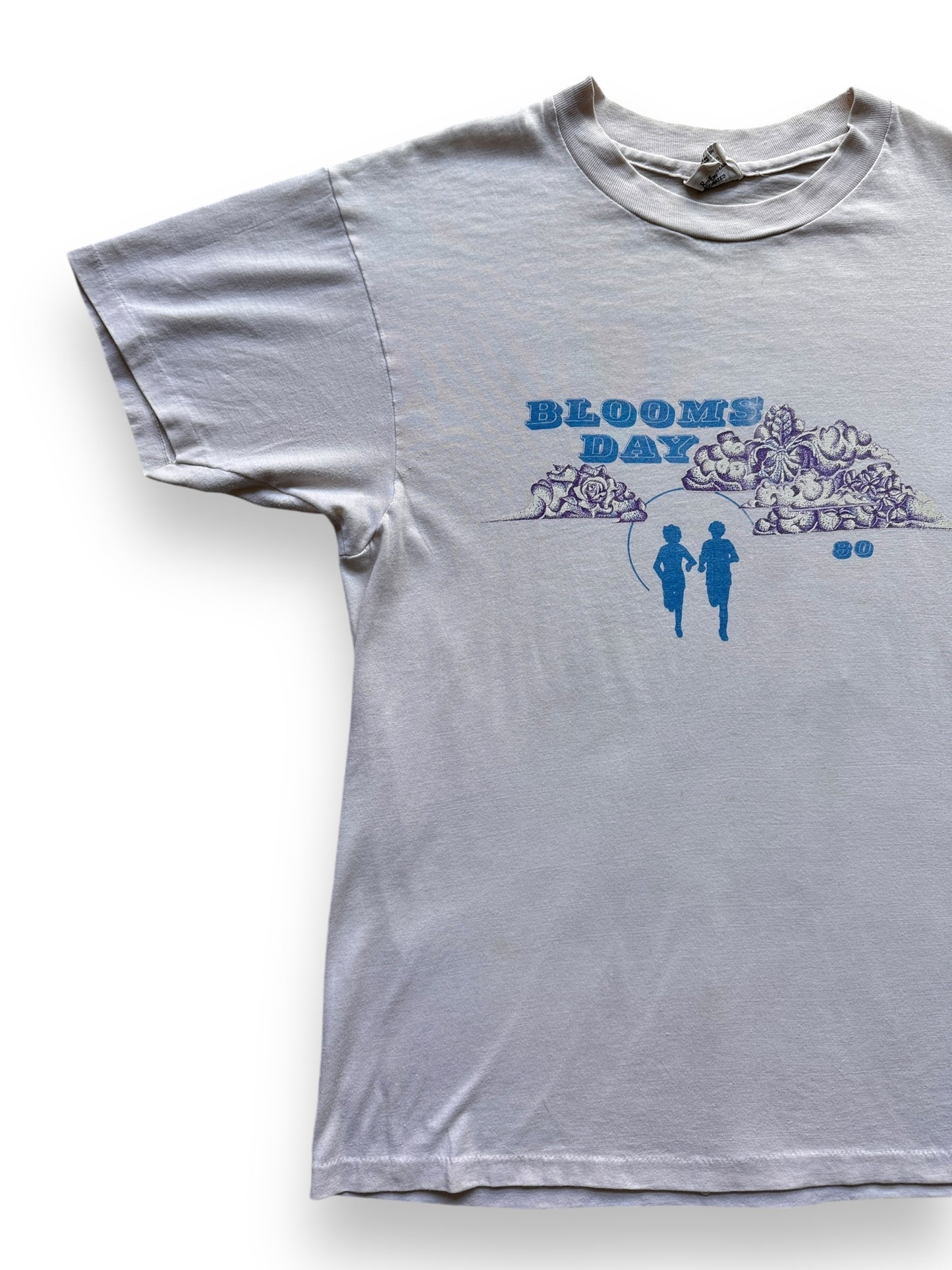 Front Right View of Vintage 1980 Bloomsday Tee SZ L