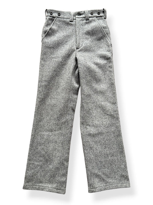 Front of Filson Grey Wool Pants SZ 28