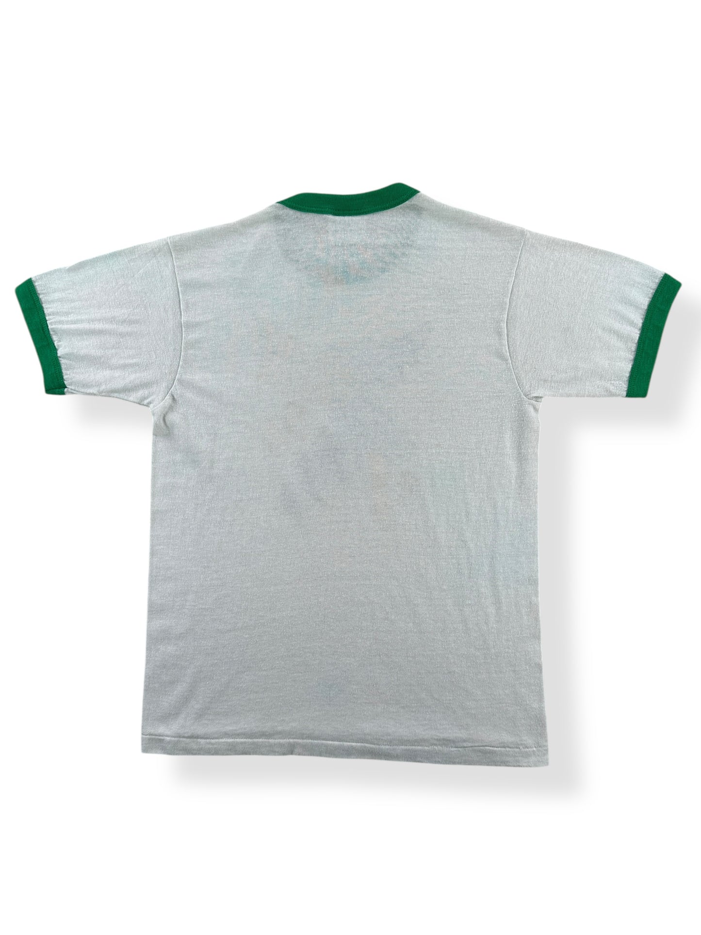Back of Vintage Hazen Track Ringer Tee SZ XS