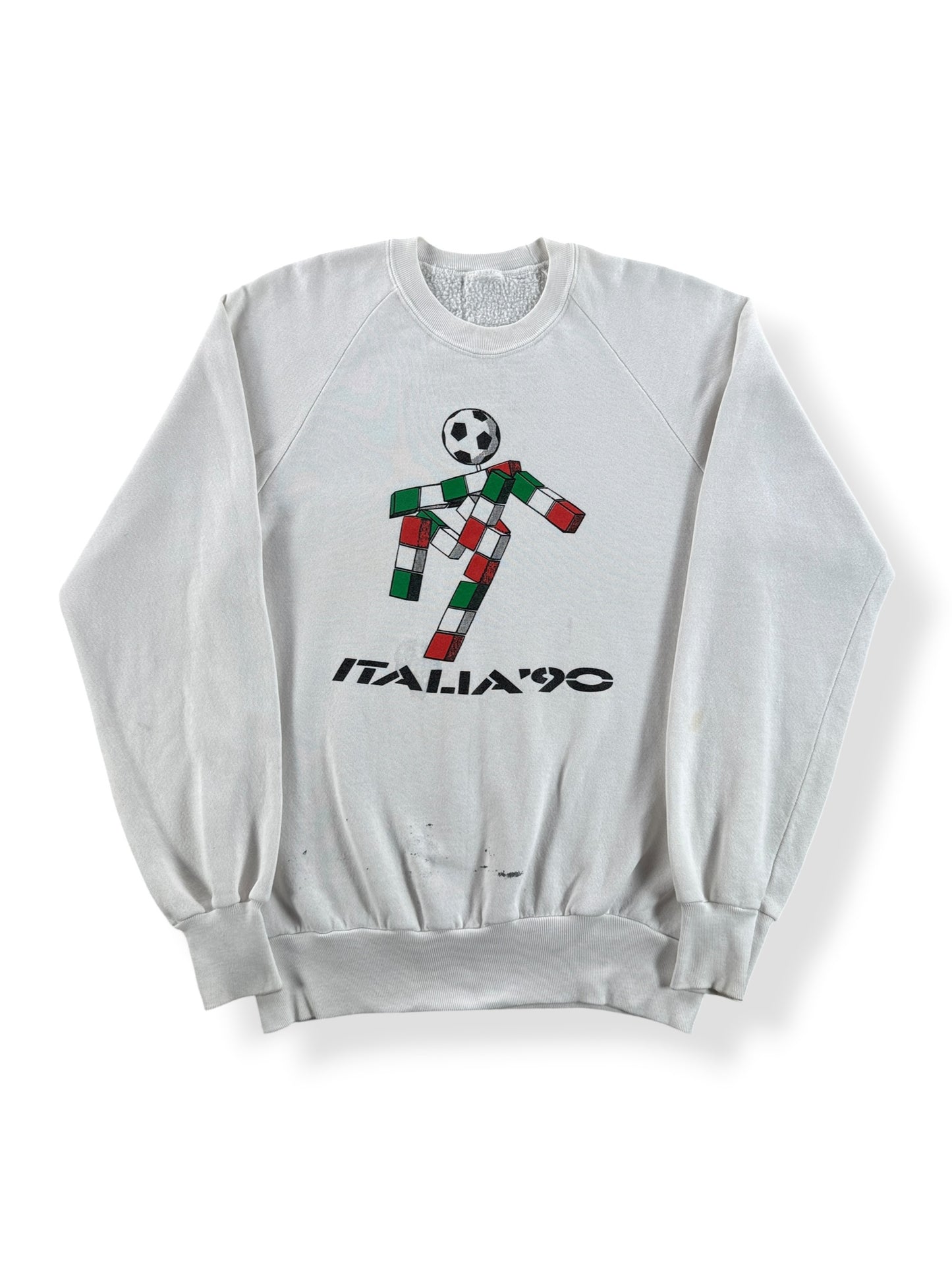 Front of Vintage Italia '90 Crewneck SZ S