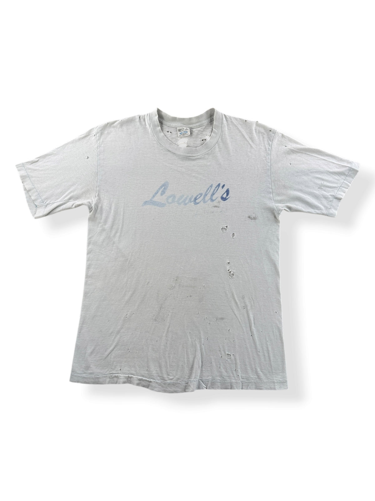 Front of Vintage Thrashed Lowell's Pike Place Tee SZ L (Fits M)