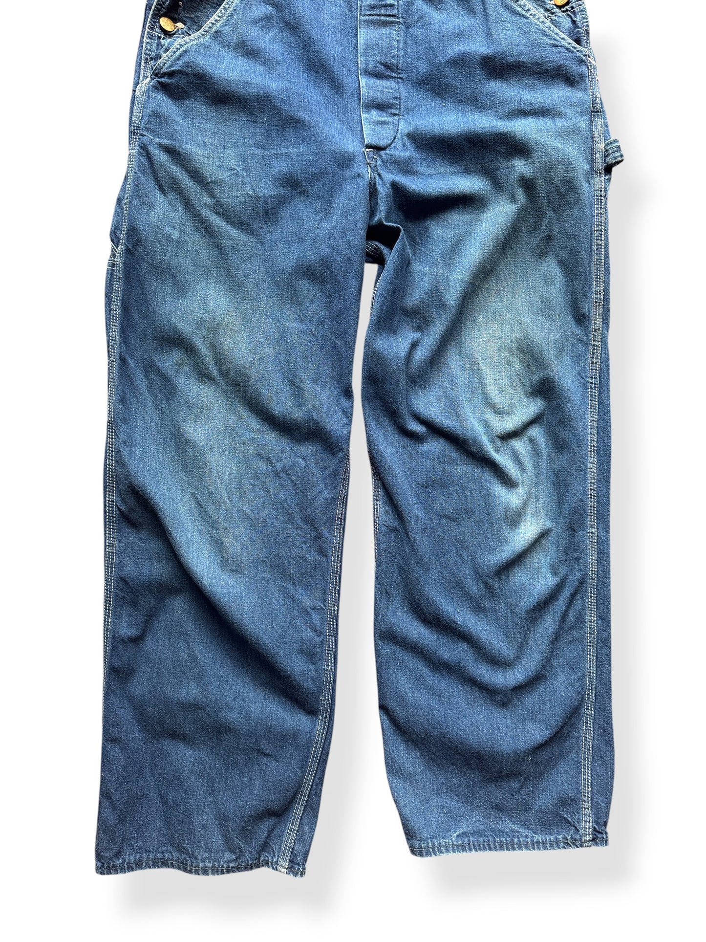 Legs on Vintage Lee Overalls W33