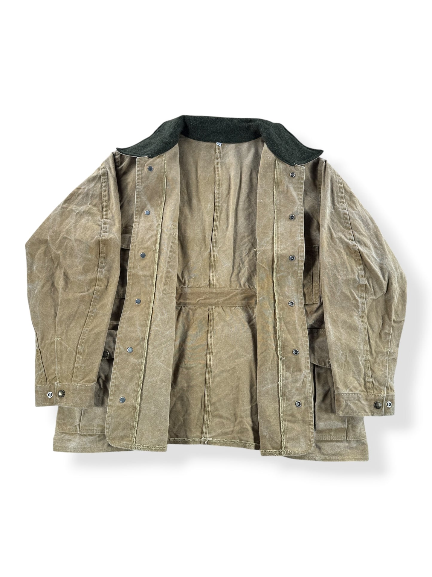 Inside of Vintage Filson Style 64 Tin Cloth Jacket SZ 44