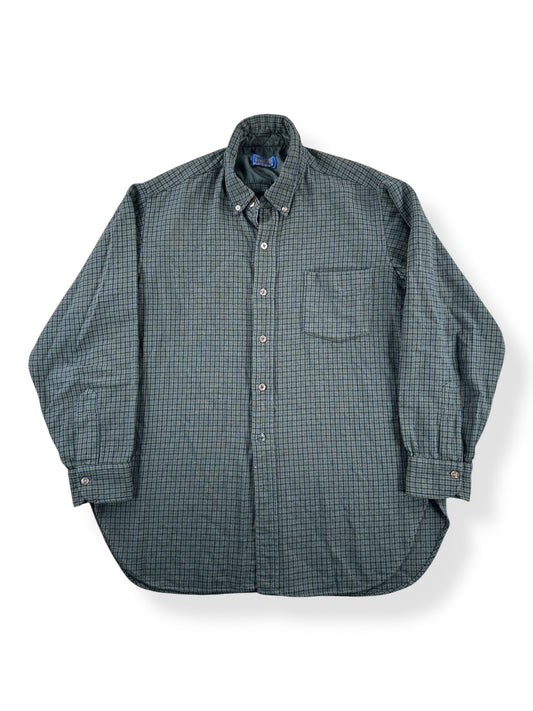 Front of Vintage 50s Era Grey Pendleton SZ L