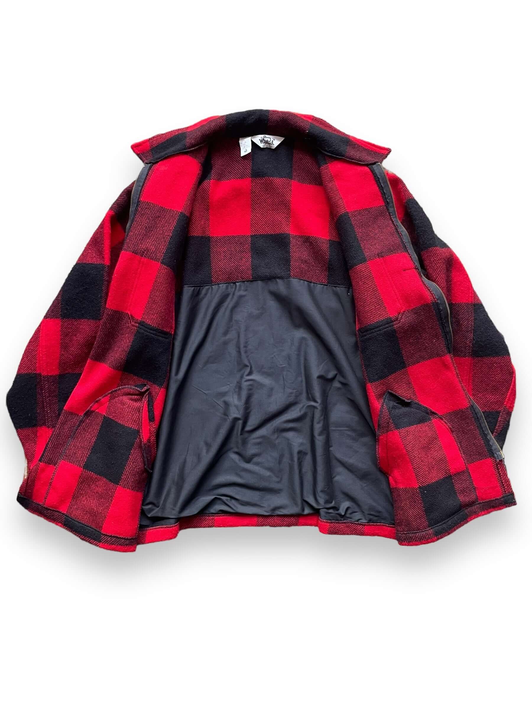 Vintage woolrich buffalo plaid jacket sale