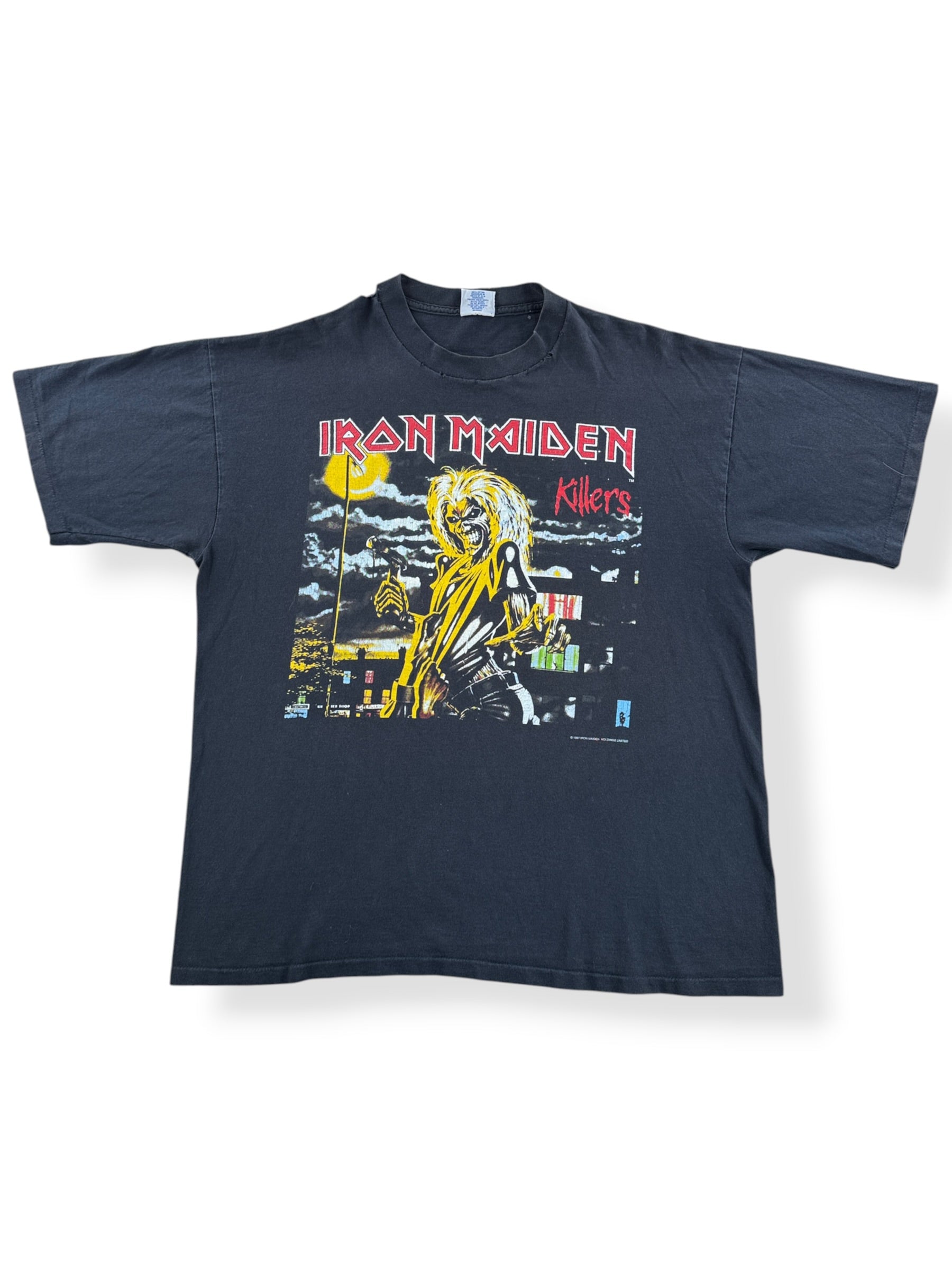 Vintage 97' Iron Maiden Killers Tour Tee SZ XL – The Barn Owl