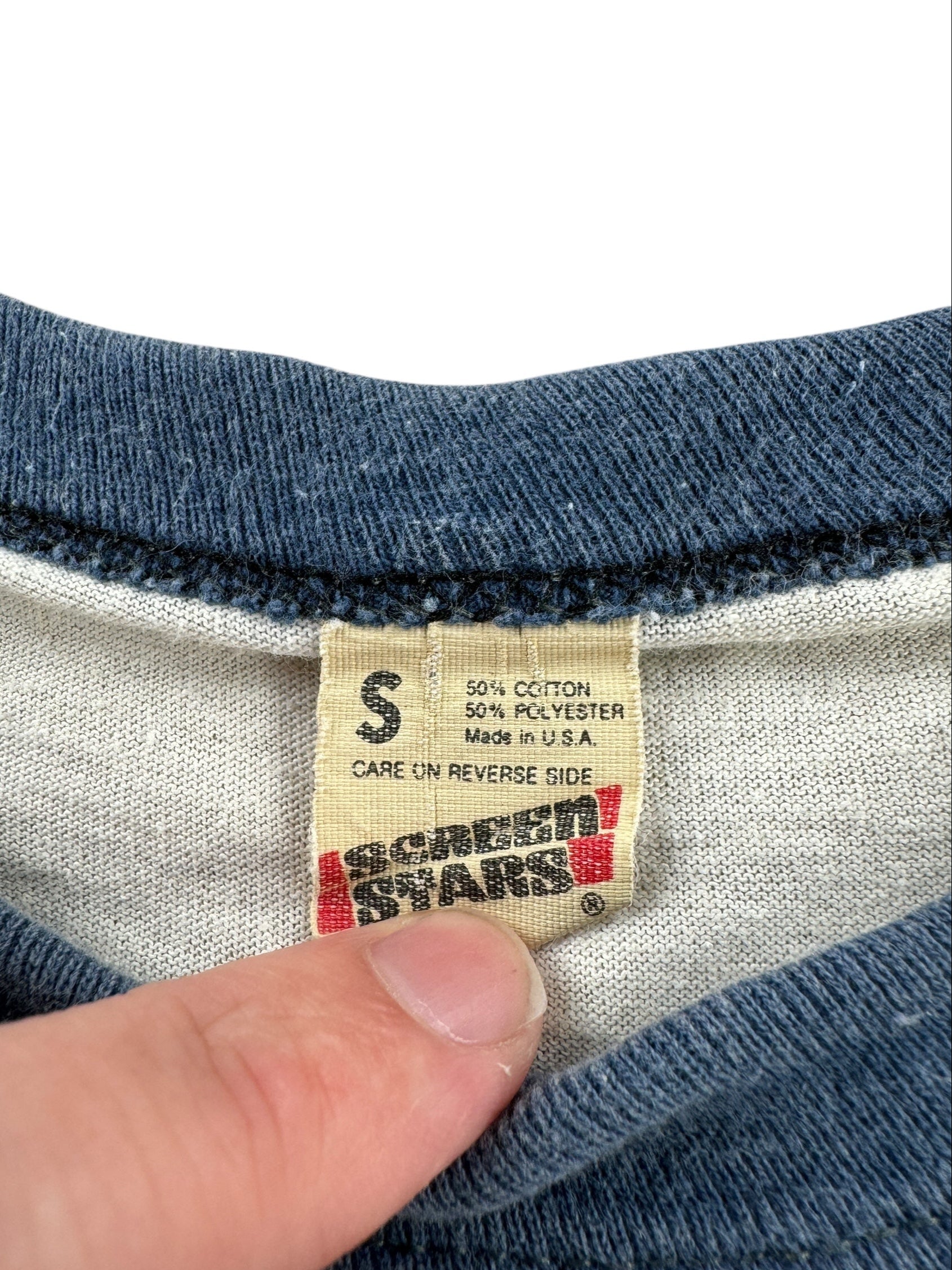 Tag on Vintage Texas Independence Ringer SZ S