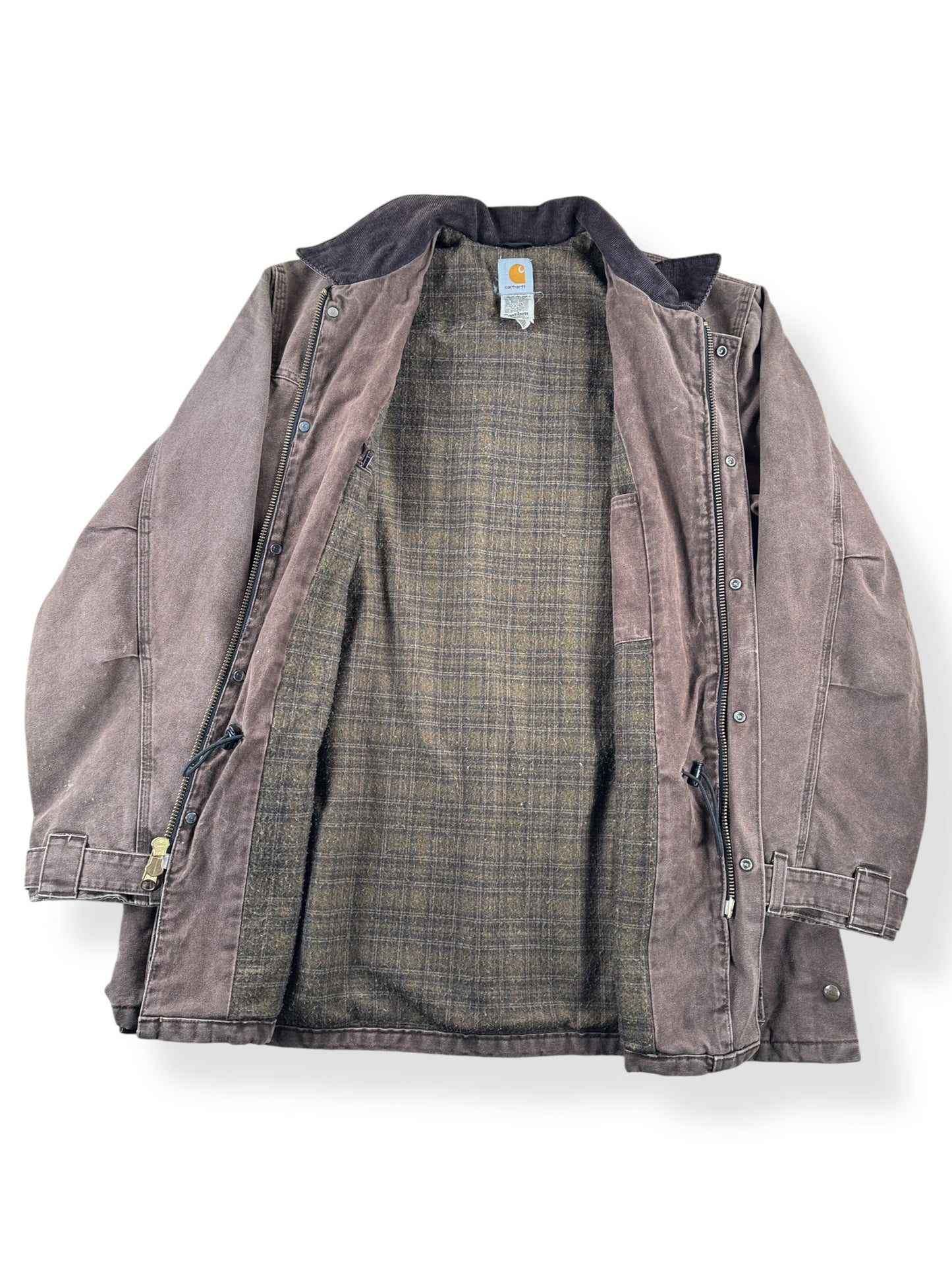 Inside of Carhartt C52 CHT Coat SZ XXL