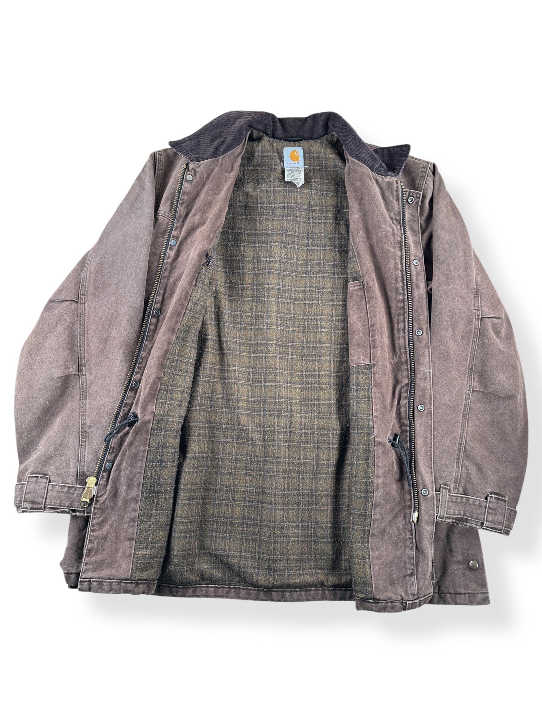Inside of Carhartt C52 CHT Coat SZ XXL