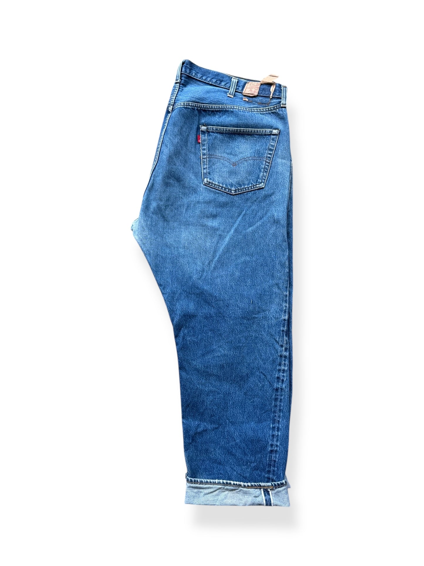 Unfolded Vintage Levis Redline Jeans W44