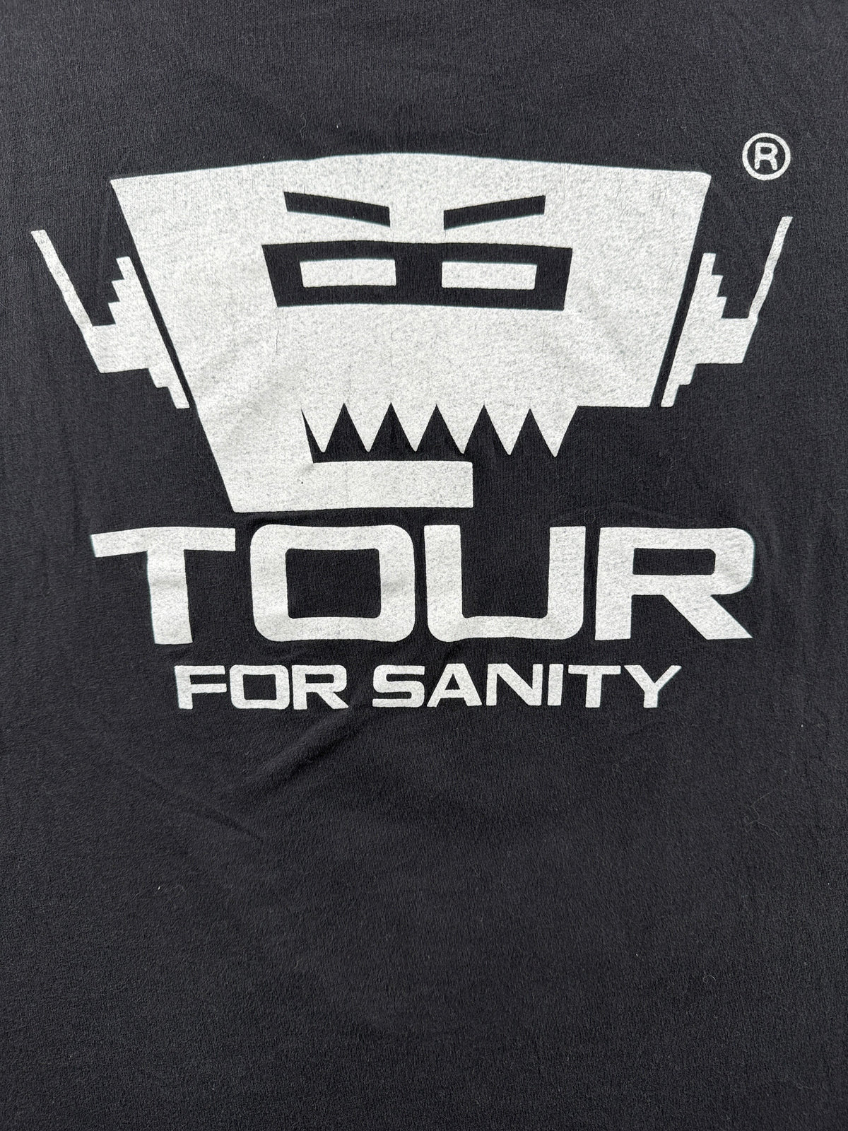 Back graphic on Vintage PWEI Band Tee SZ XL