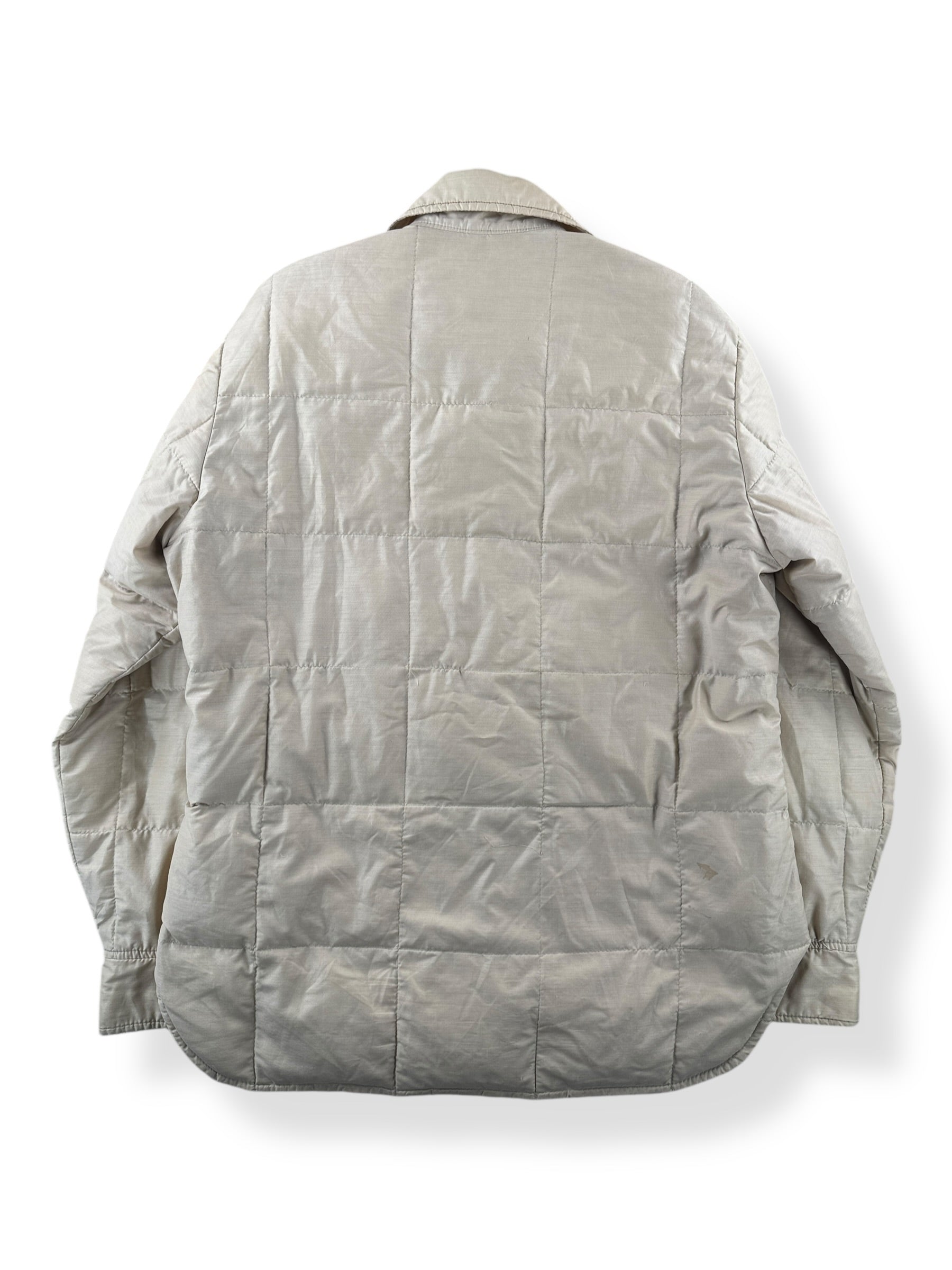 Back of Vintage Eddie Bauer Down Shacket SZ L