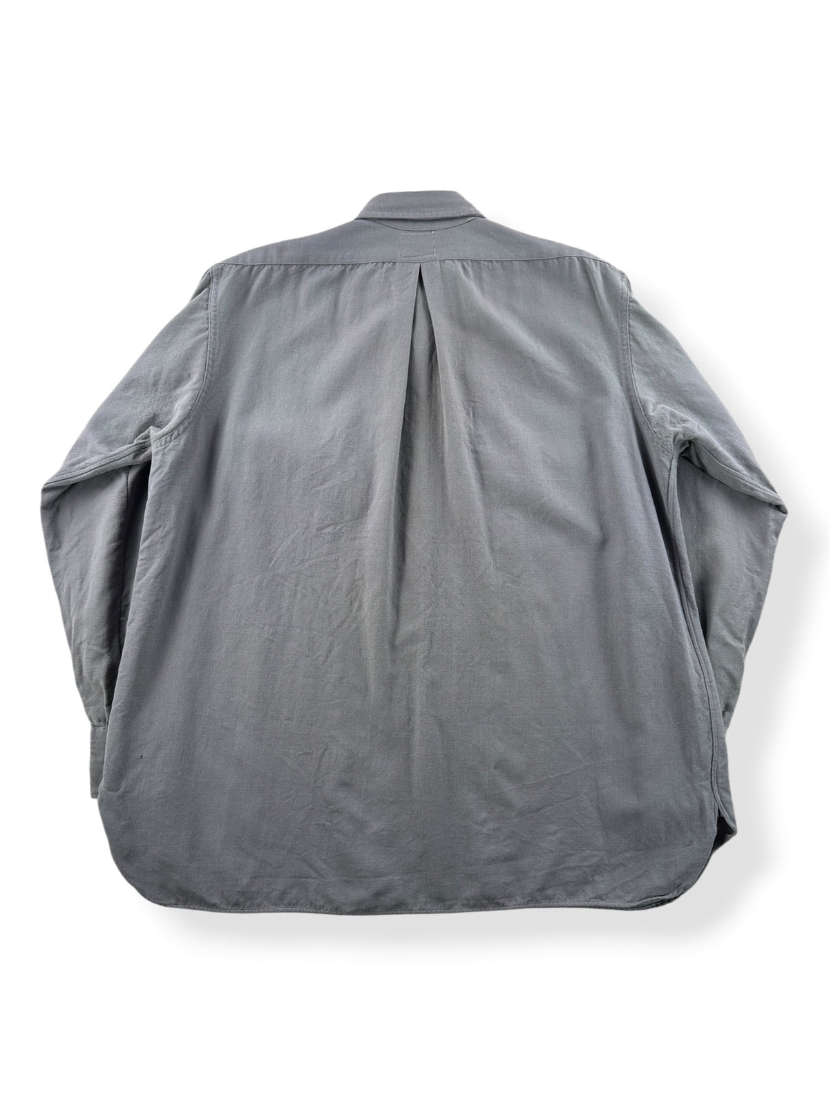 Back of Vintage 50s JC Penney Worsted Wool Gabardine Shirt SZ L