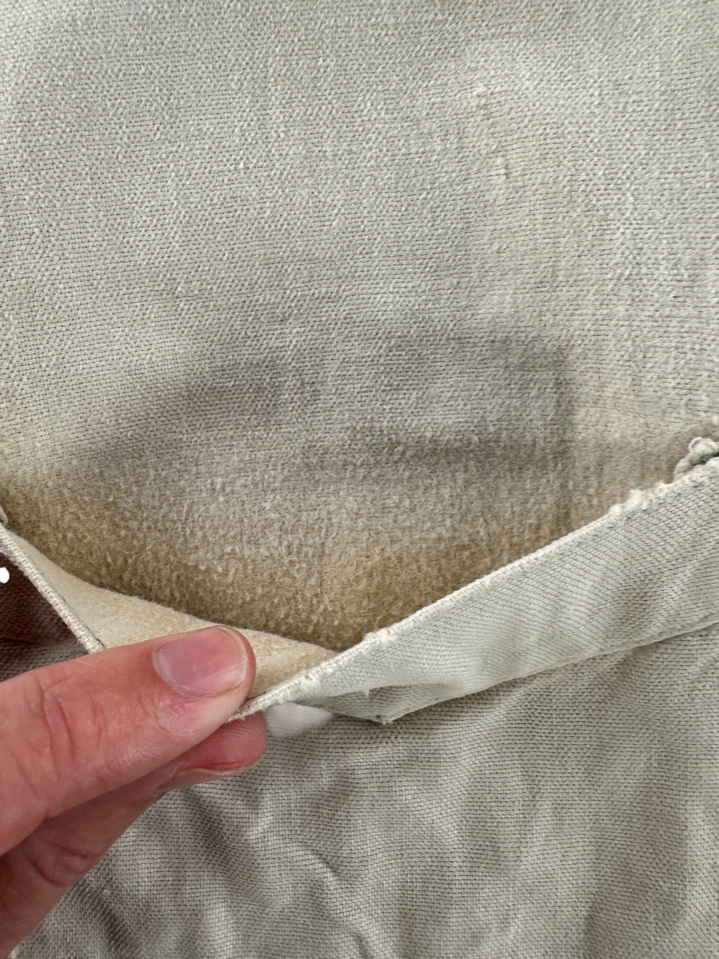 Missing Button on Vintage 1930s Big Indian Flannel Shirt SZ M