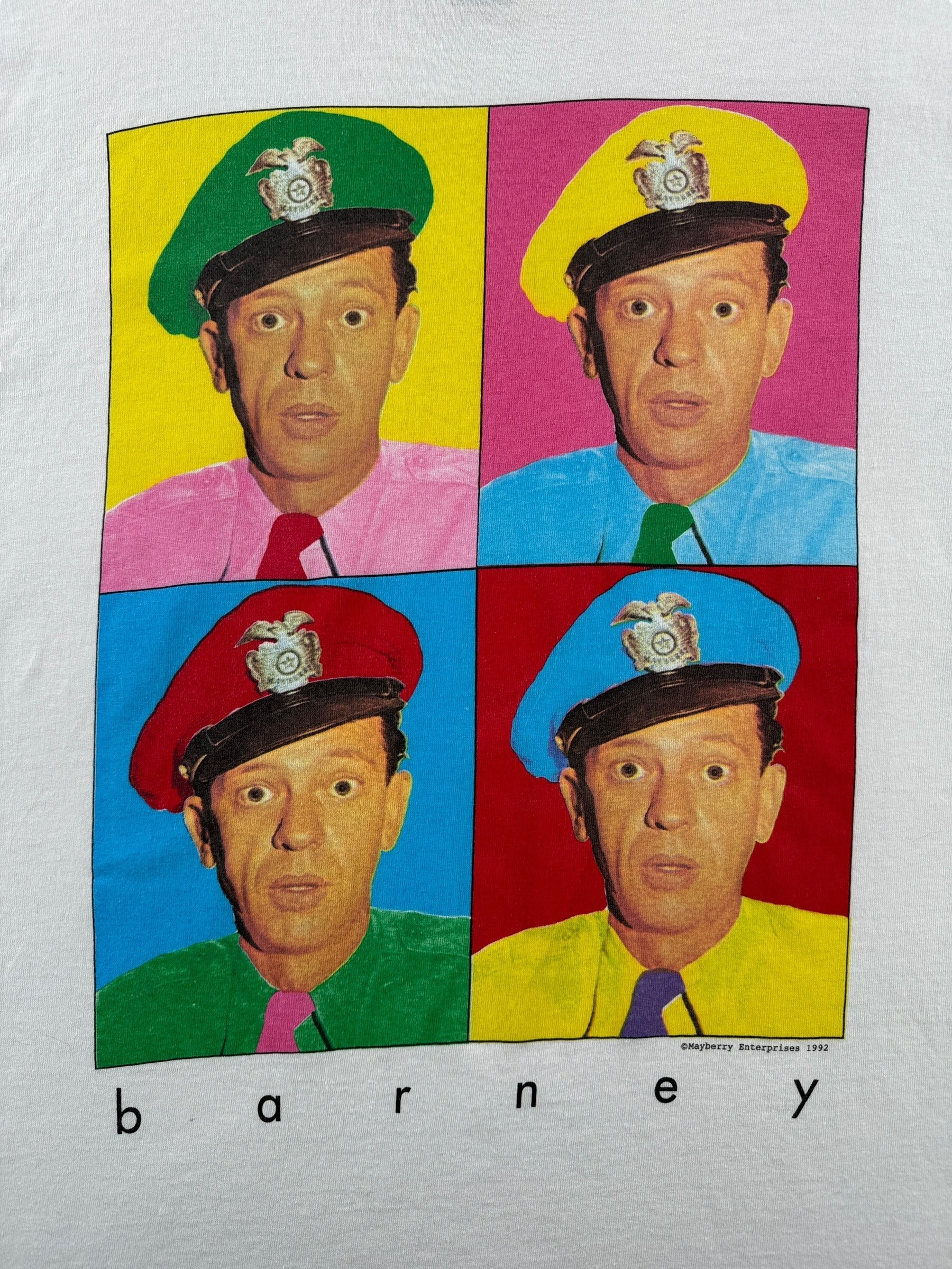 Graphic of Vintage Barney Fife Tee SZ M