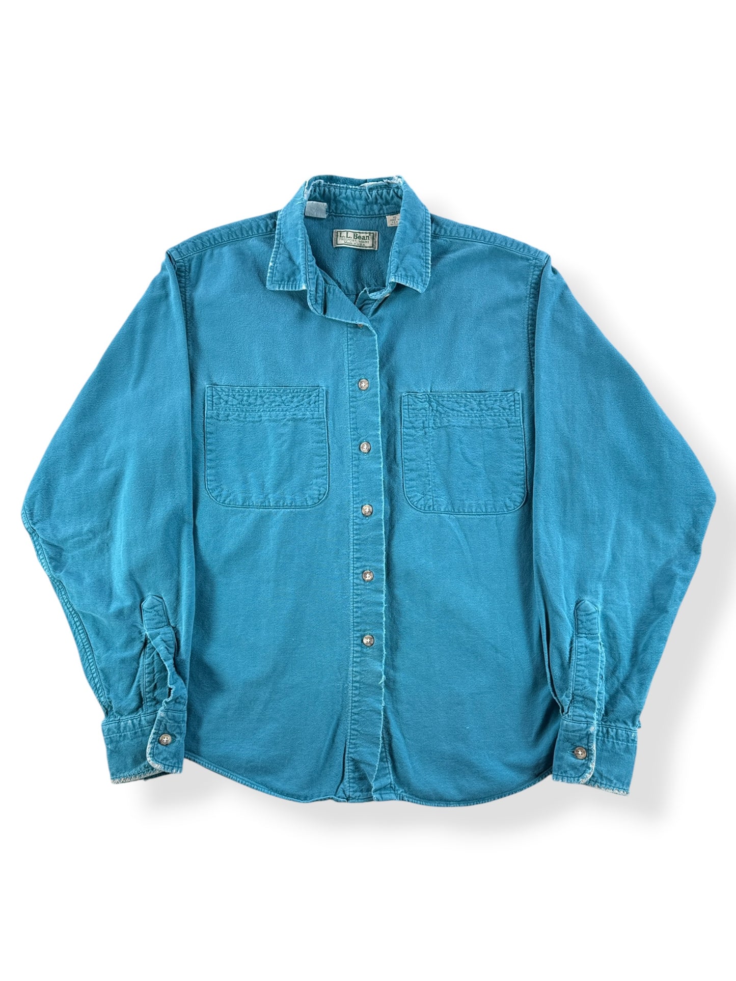 Front of Vintage L.L. Bean Chamois Shirt SZ 10