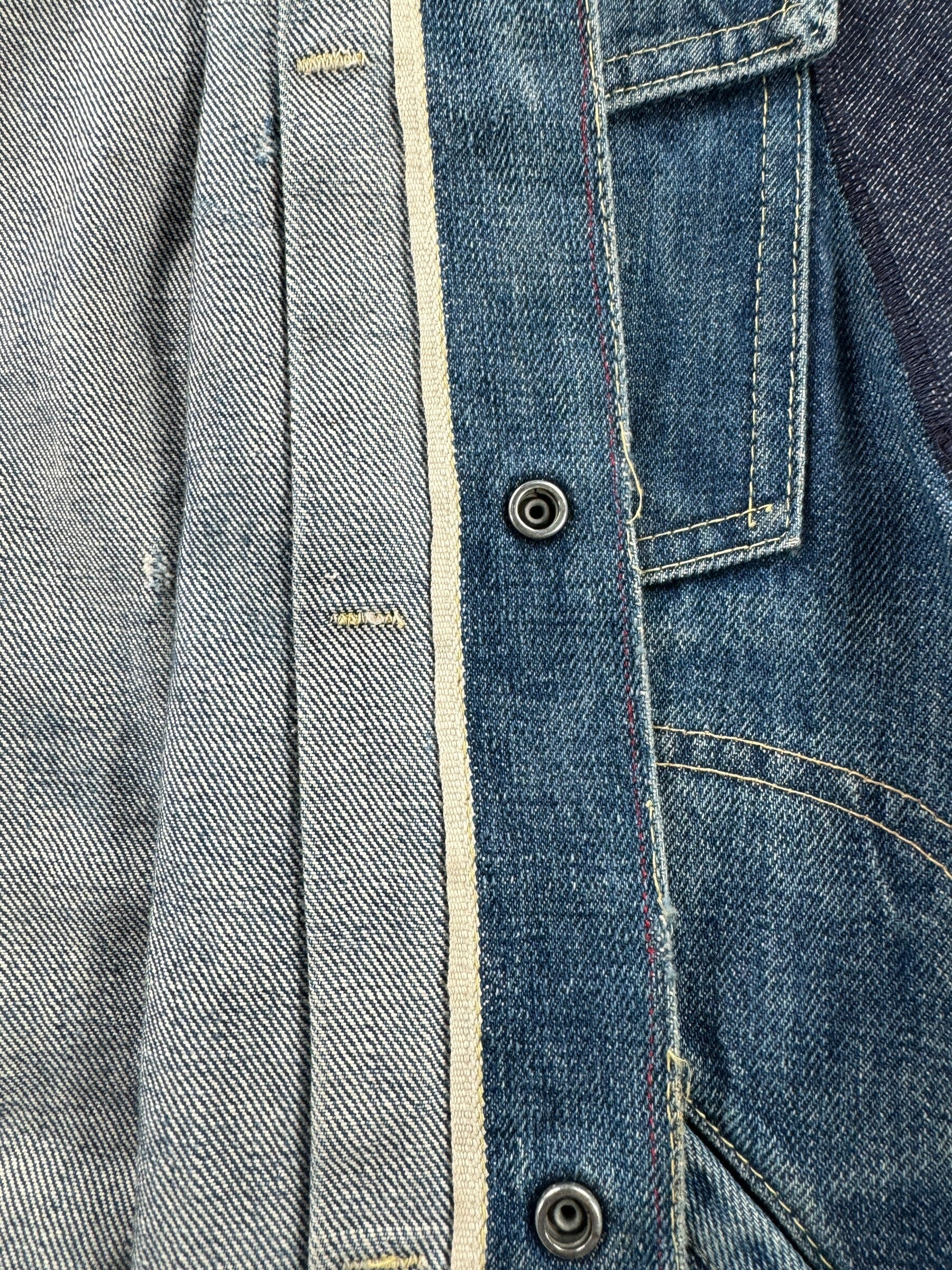 Selvedge on Vintage Ranchcraft Selvedge Denim Jacket SZ M