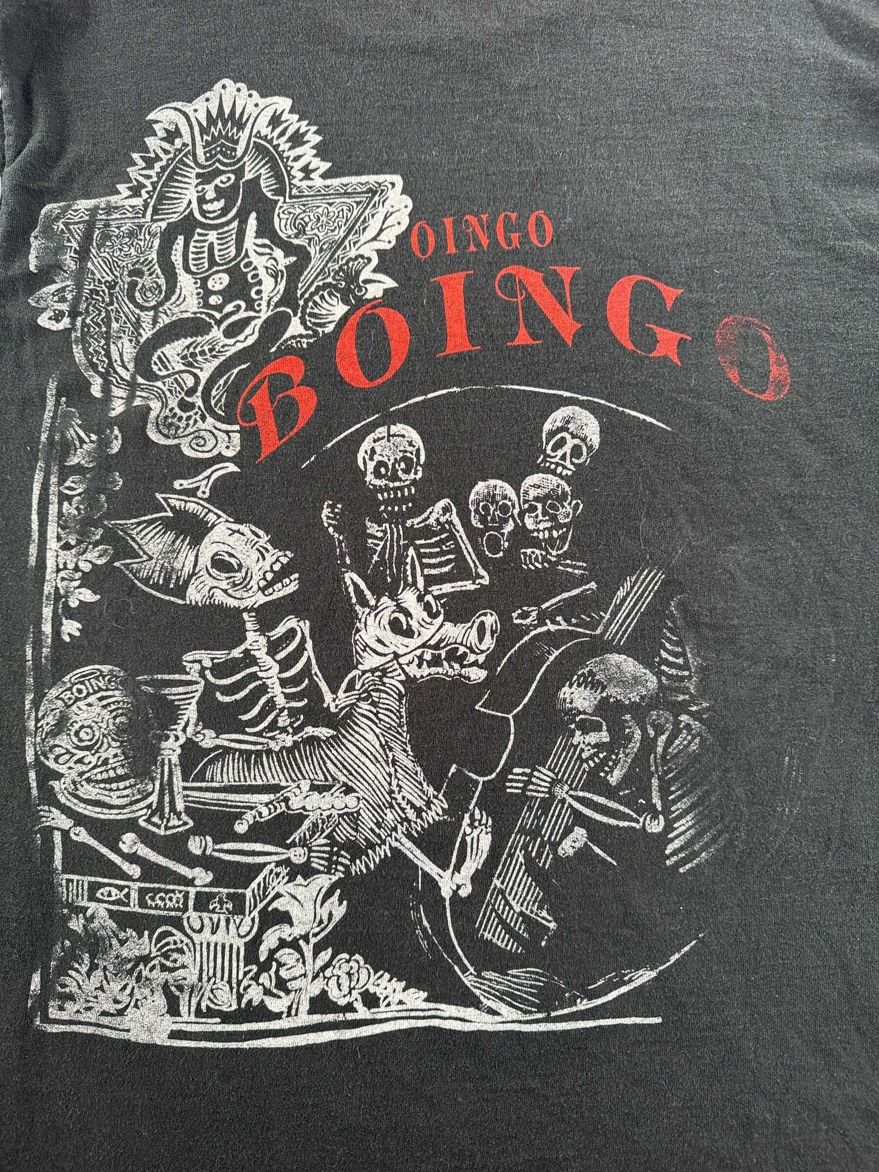 Back Graphic of Vintage Oingo Boingo LS Tee L