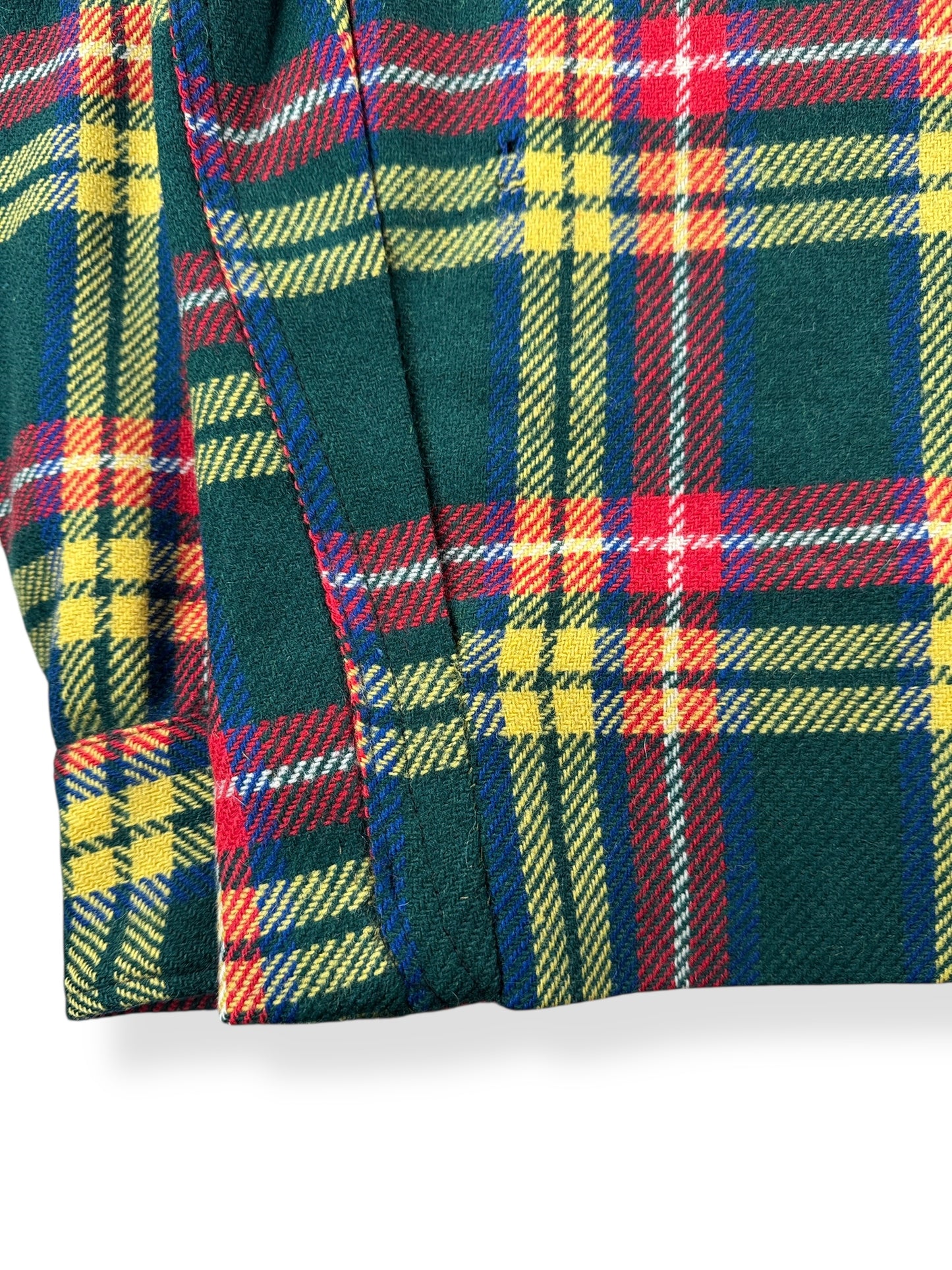 Altered Waist on Vintage Brockway Flannel SZ XL