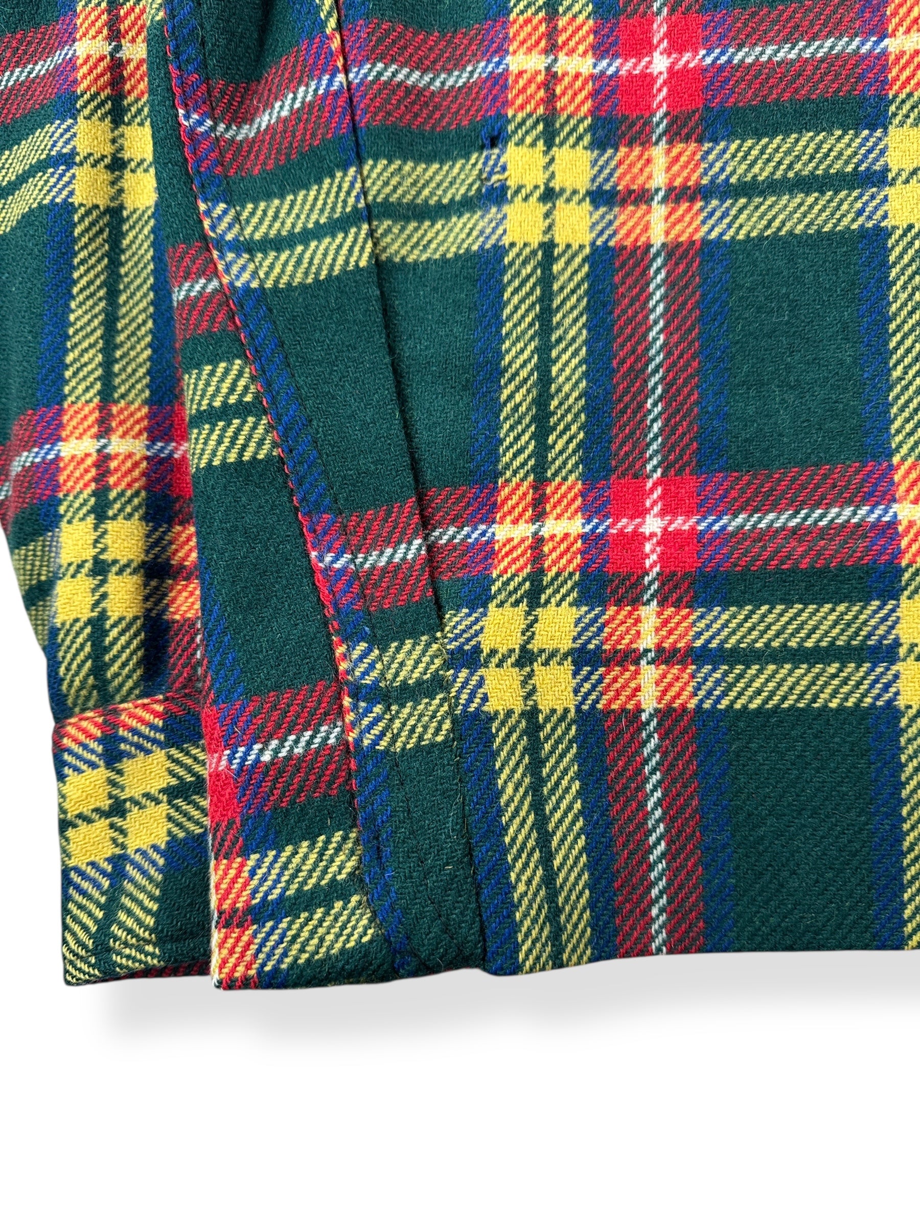 Altered Waist on Vintage Brockway Flannel SZ XL